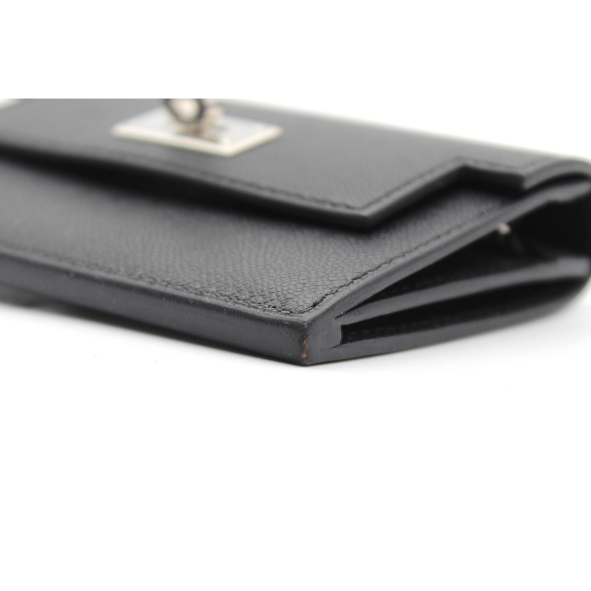 Kelly Pocket Slim Madame Black Wallet