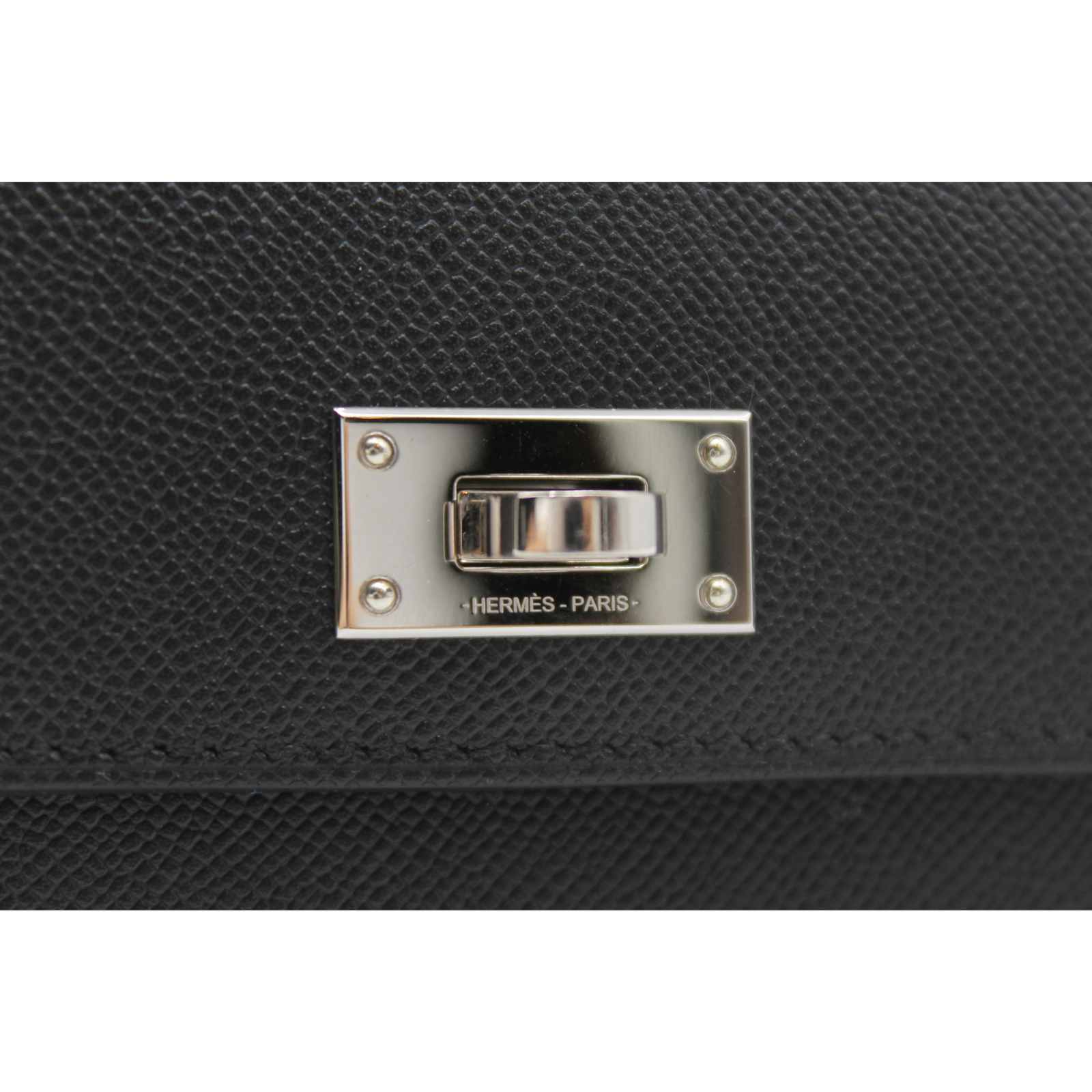 Kelly Pocket Slim Madame Black Wallet