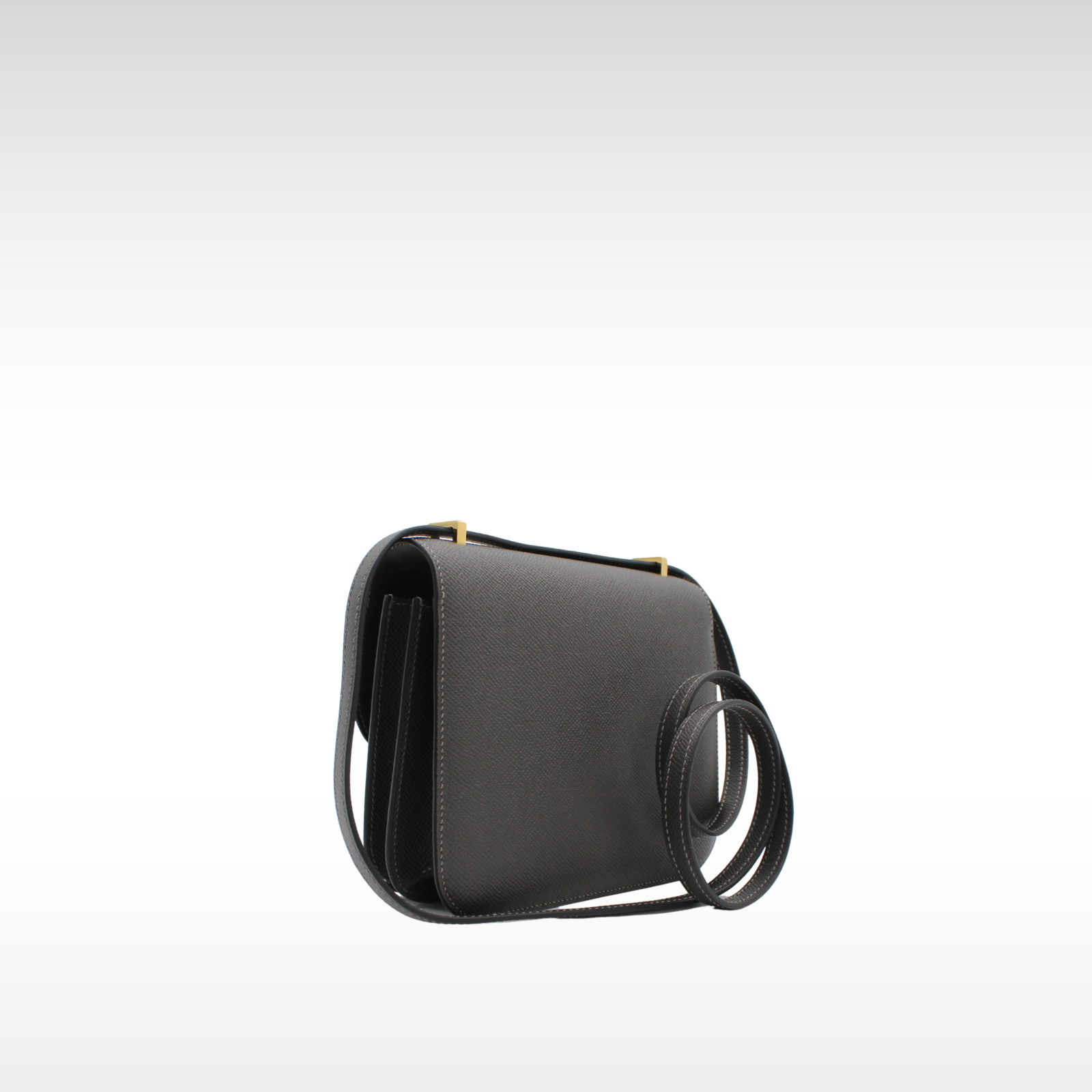 Constance 3 18 Epsom Graphite Shoulder Bag