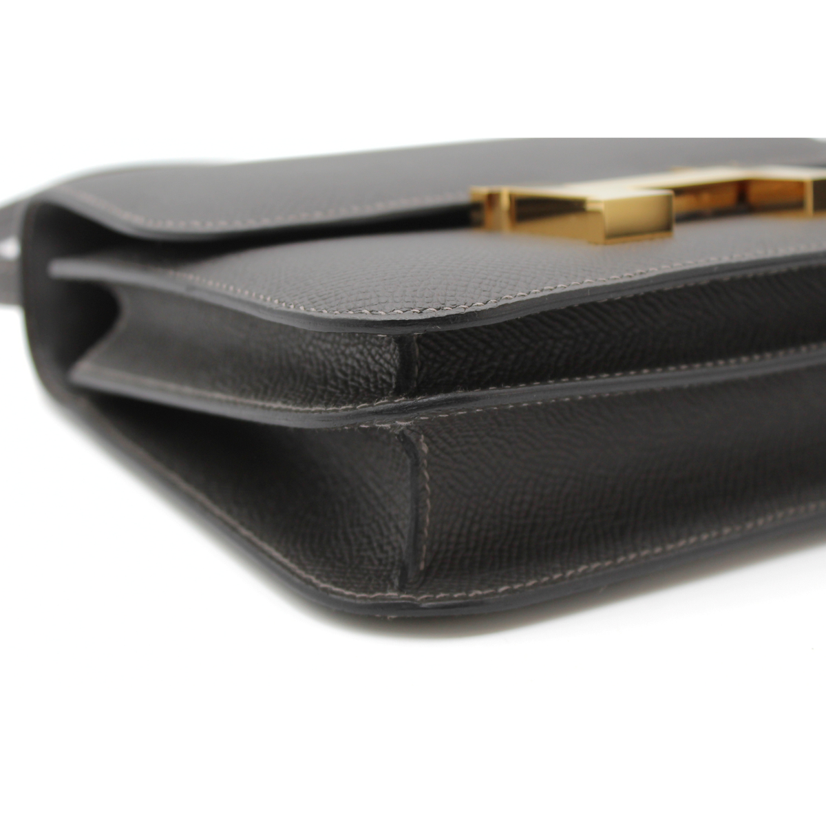 Constance 3 18 Epsom Graphite Shoulder Bag