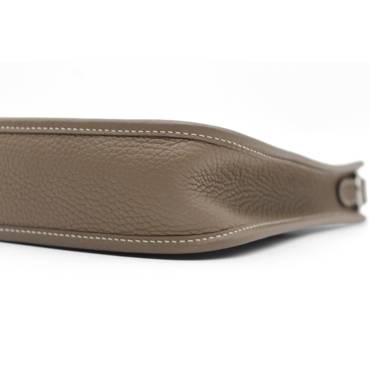 Evelyne Amazone 16 Taurillon Clemence Etoupe Crossbody Bag