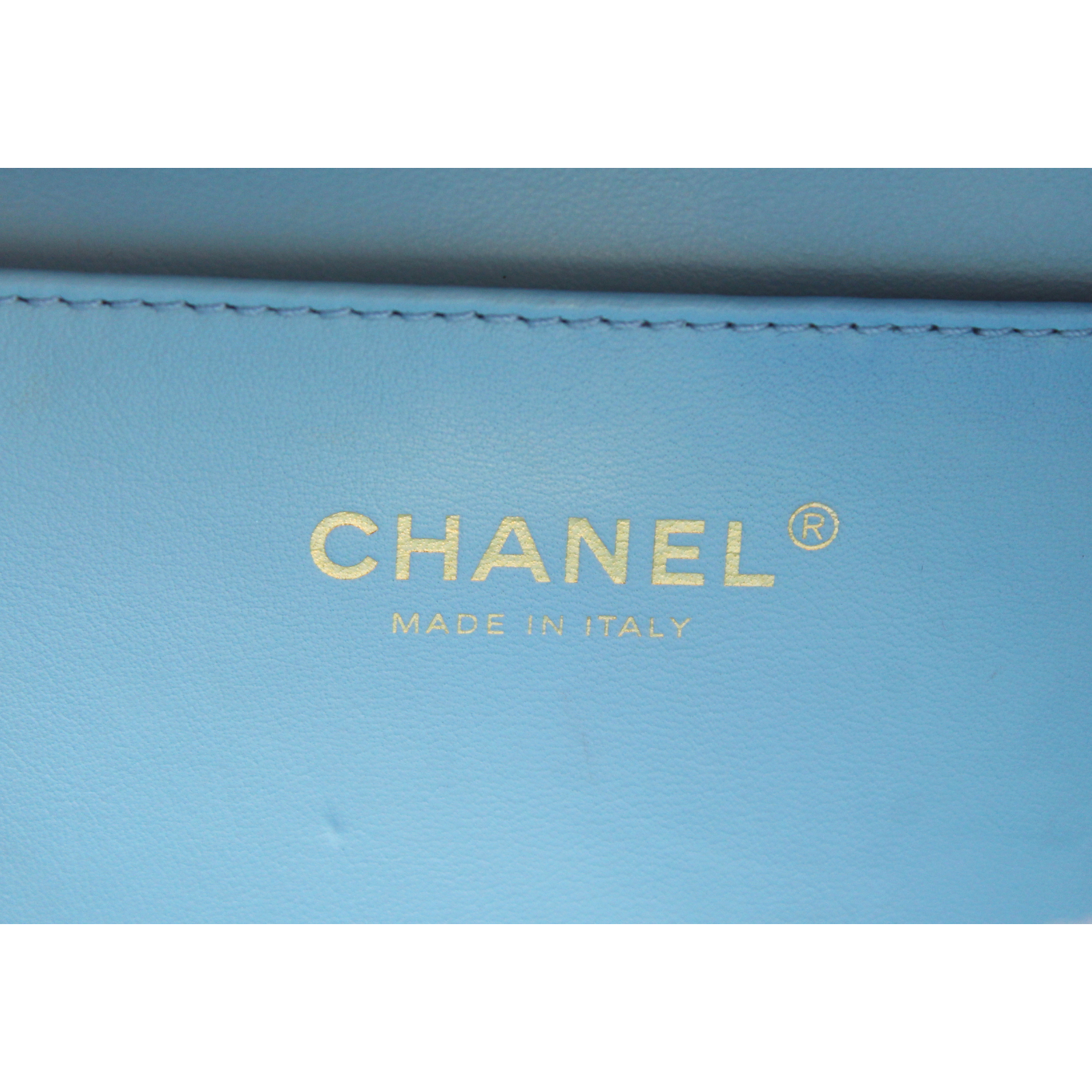 Pick Me Up Caviar Blue Vanity Bag