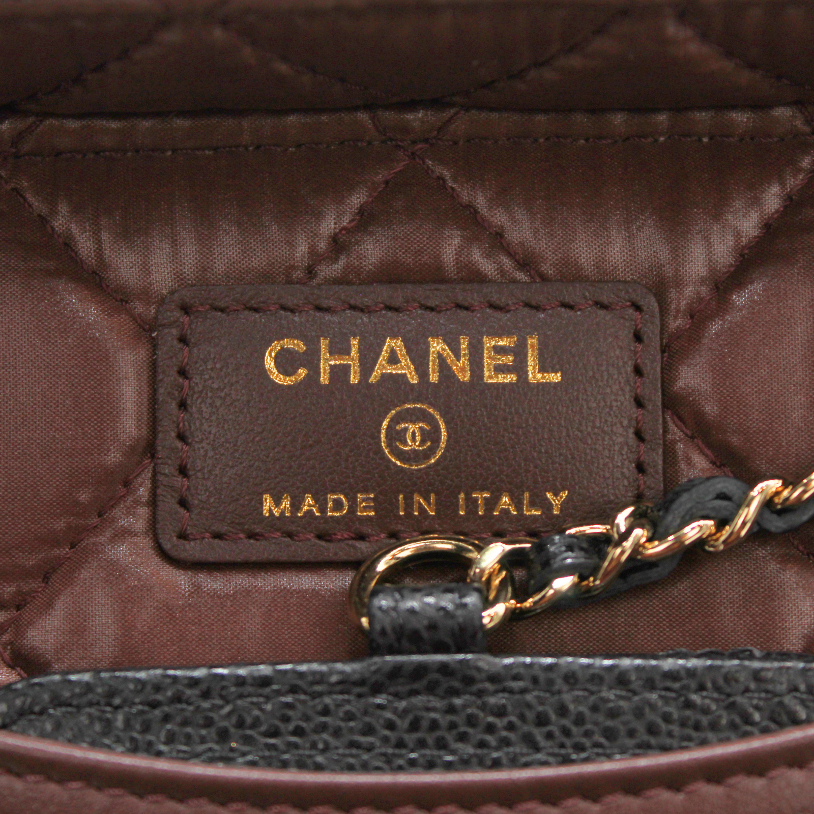 Timeless Classic Caviar Black Vanity Bag