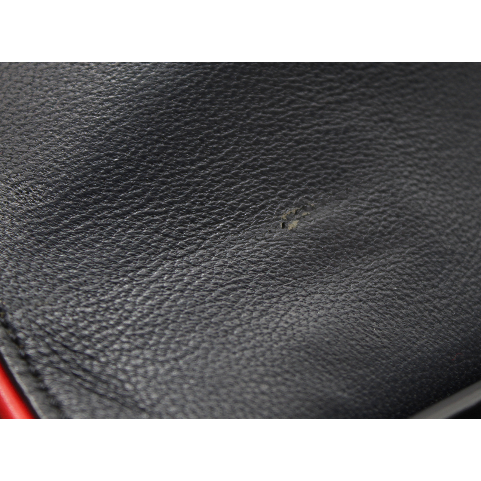 Trapeze Small Calf Navy + Red Handbag