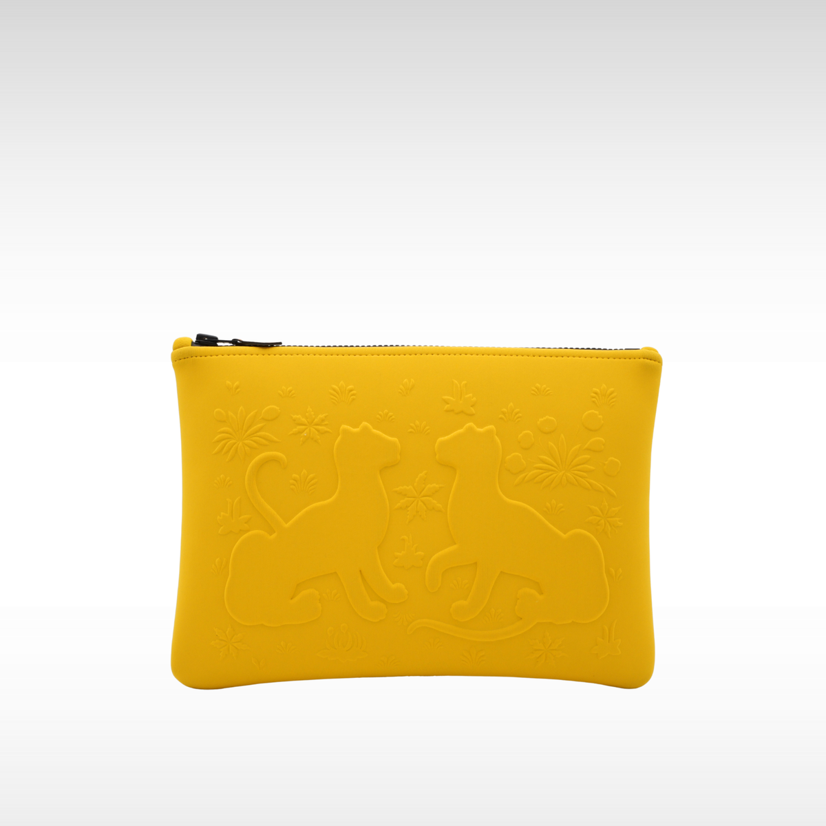 Neobain Medium Leopard Polyamide Jaune Safran Pouch