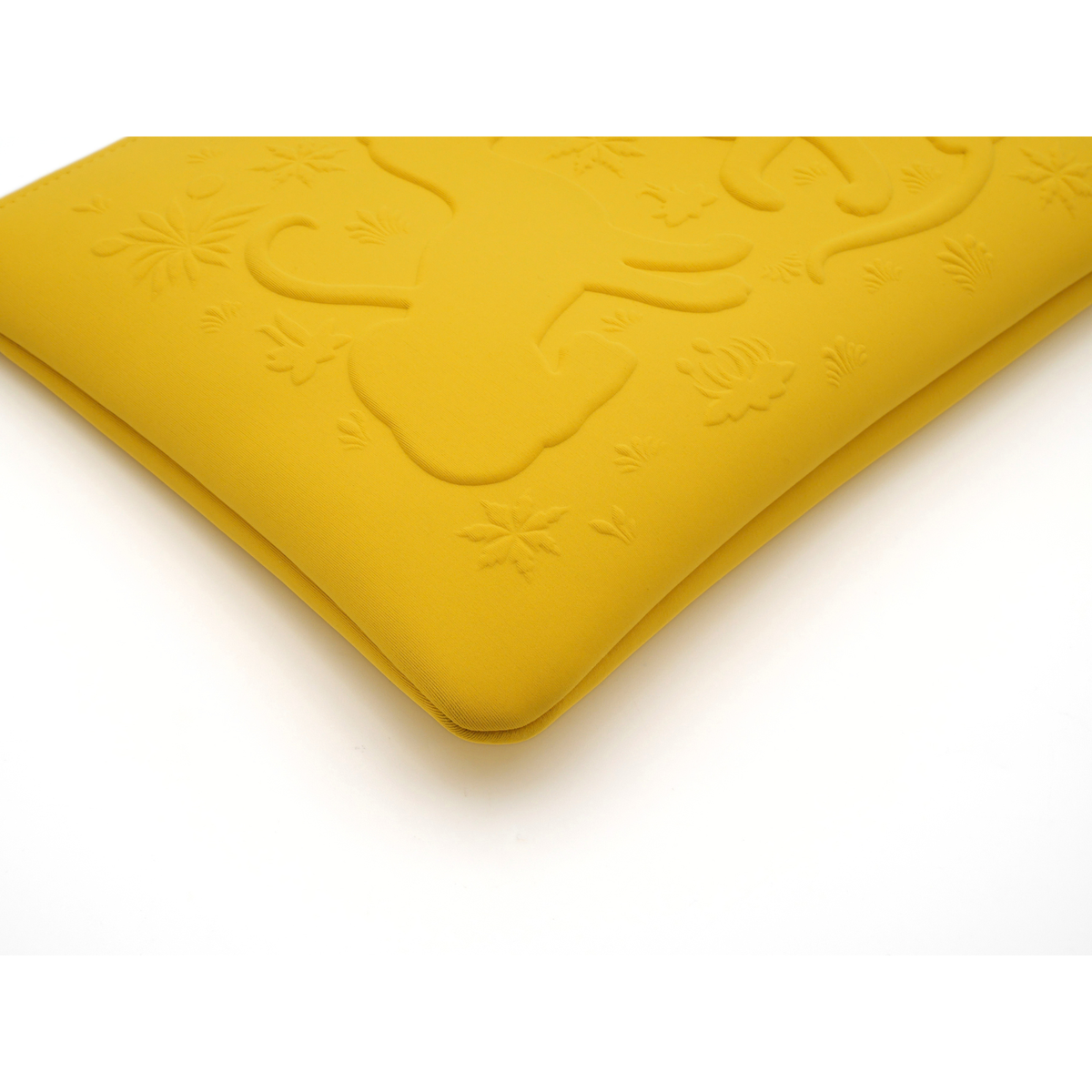 Neobain Medium Leopard Polyamide Jaune Safran Pouch