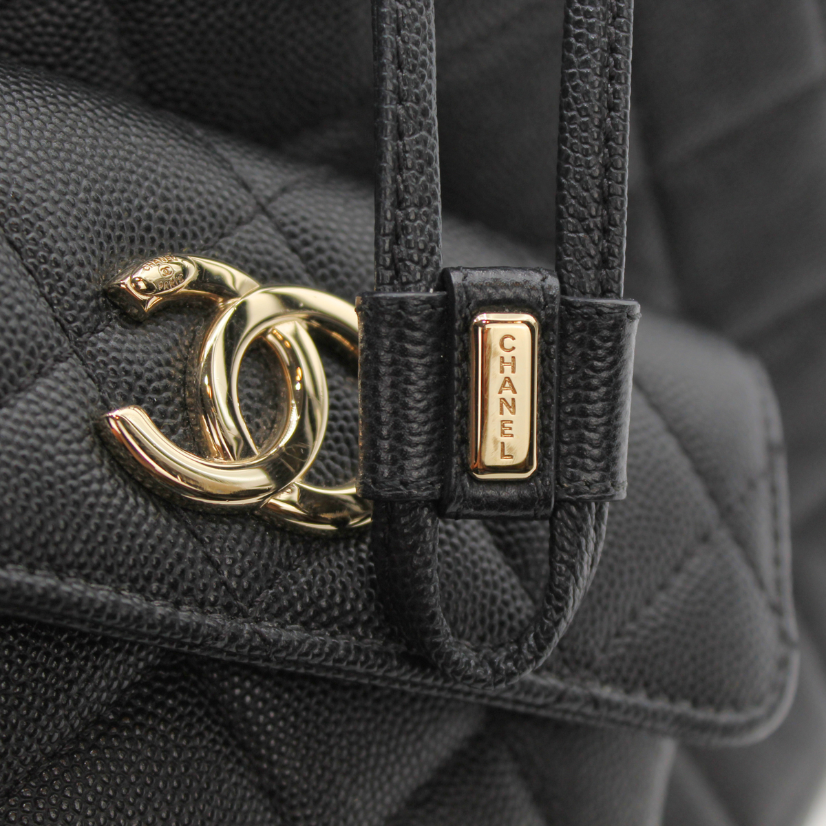 Duma Caviar Black Backpack