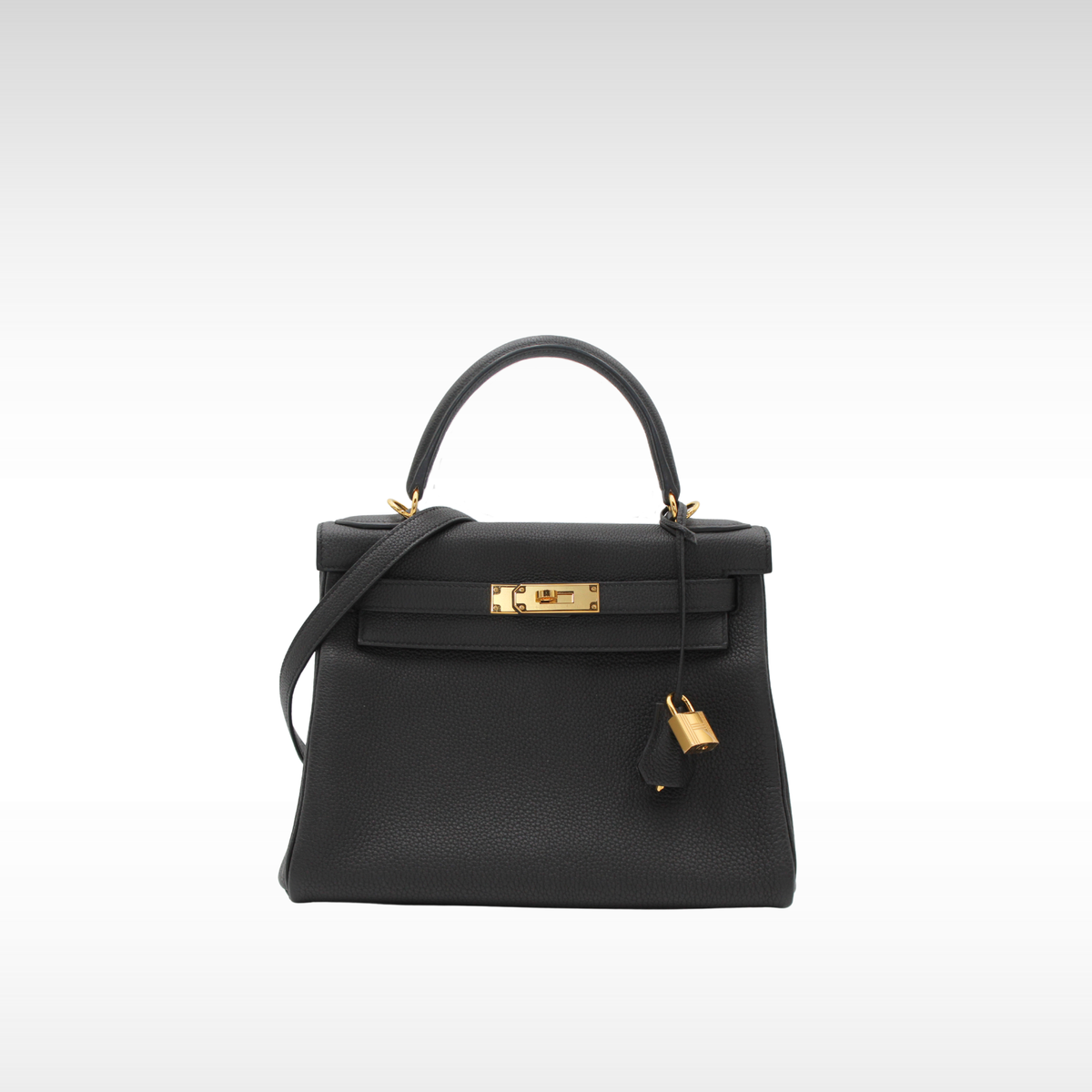 Kelly 28 Togo Black