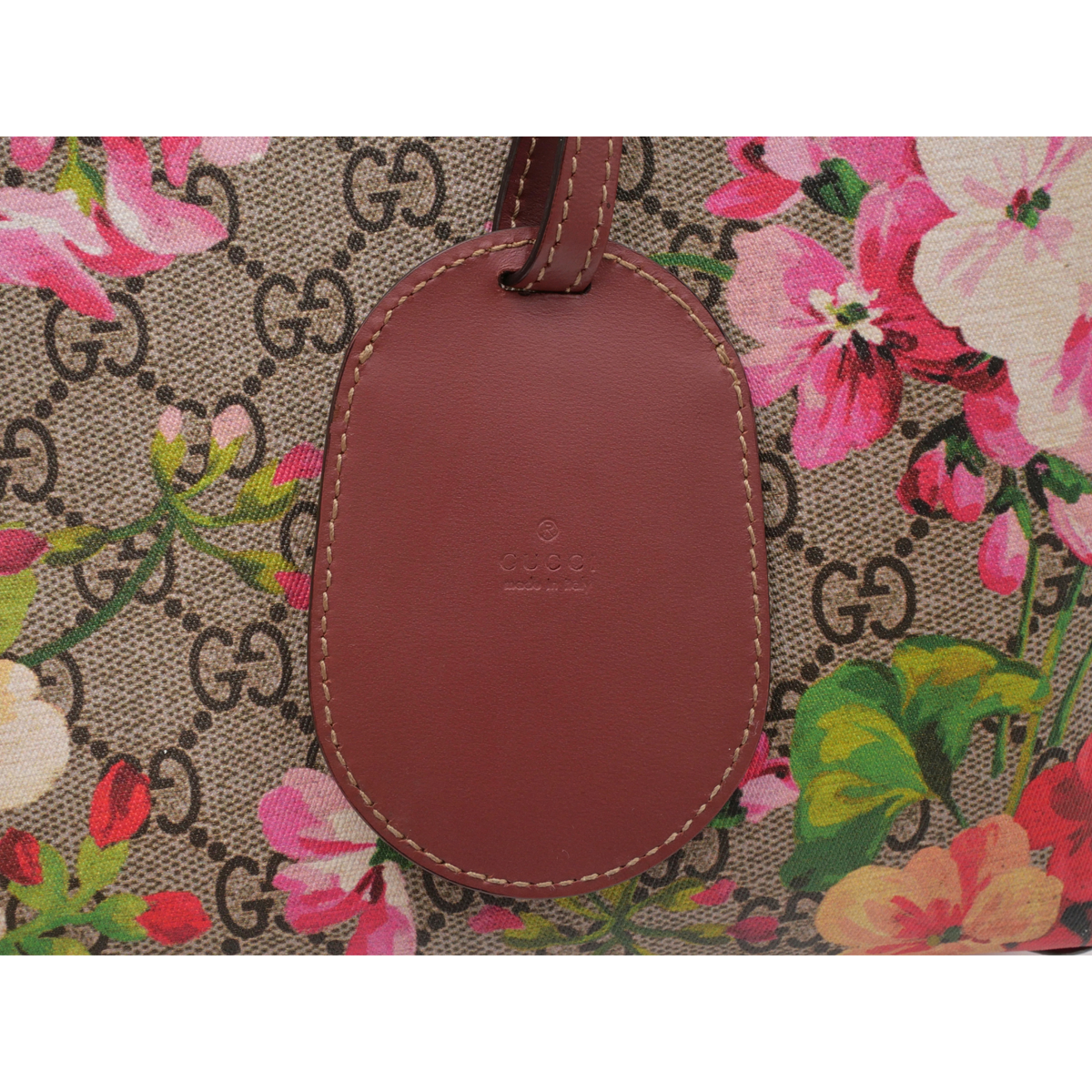 GG-Supreme Blooms Small Coated Canvas Tote Bag
