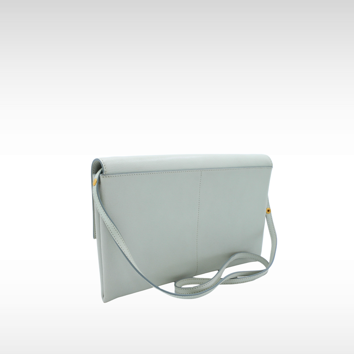 Folded Clutch Goat Shoulder Bag