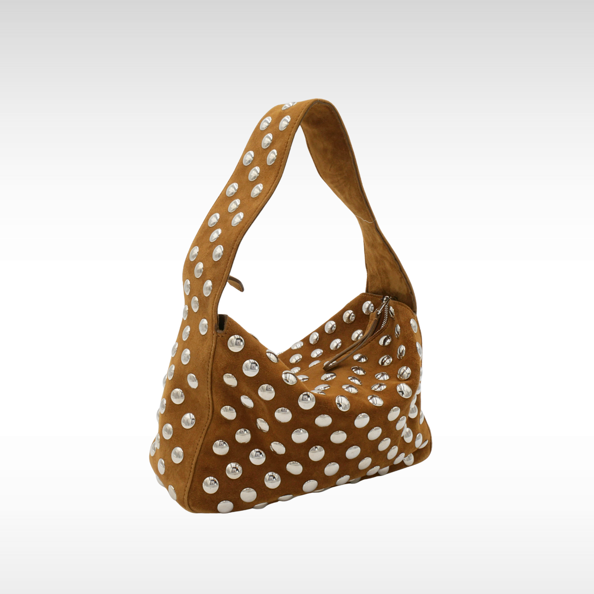 Elena Suede Shoulder Bag