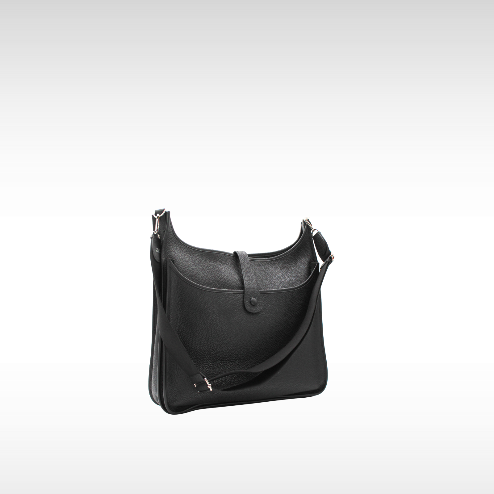 Evelyne 3 TGM Taurillon Clemence Black Crossbody Bag