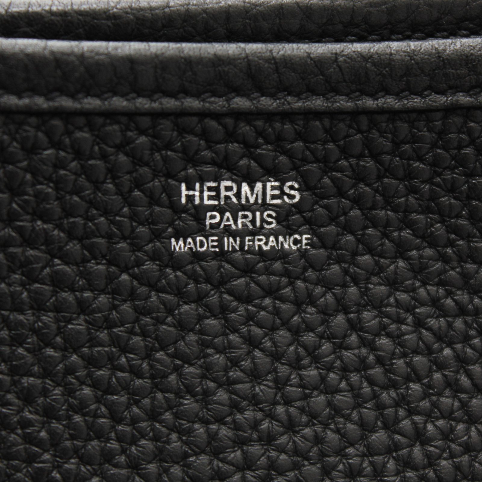 Evelyne 3 TGM Taurillon Clemence Black Crossbody Bag