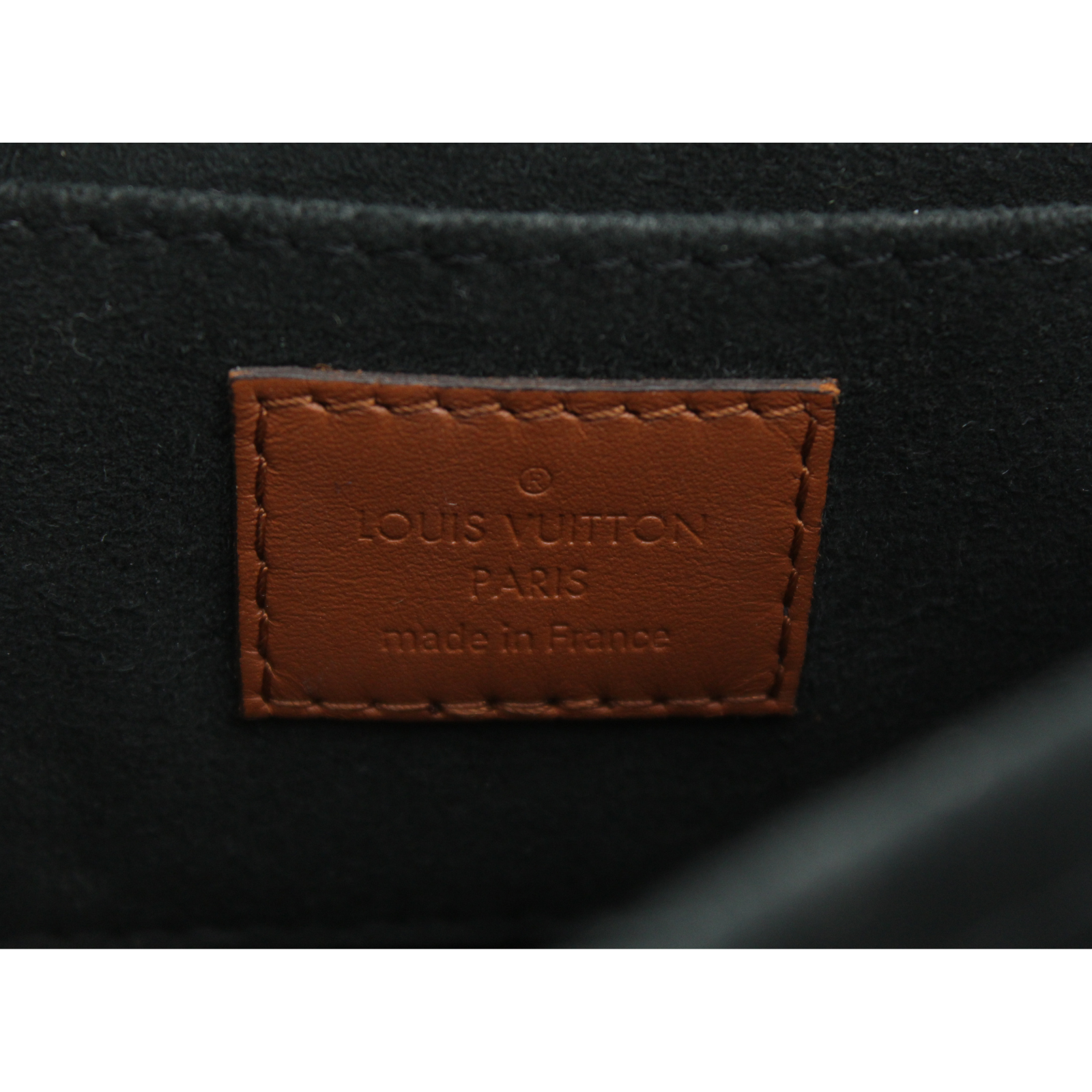 Dauphine Mini Monogram Reverse Marron Crossbody Bag