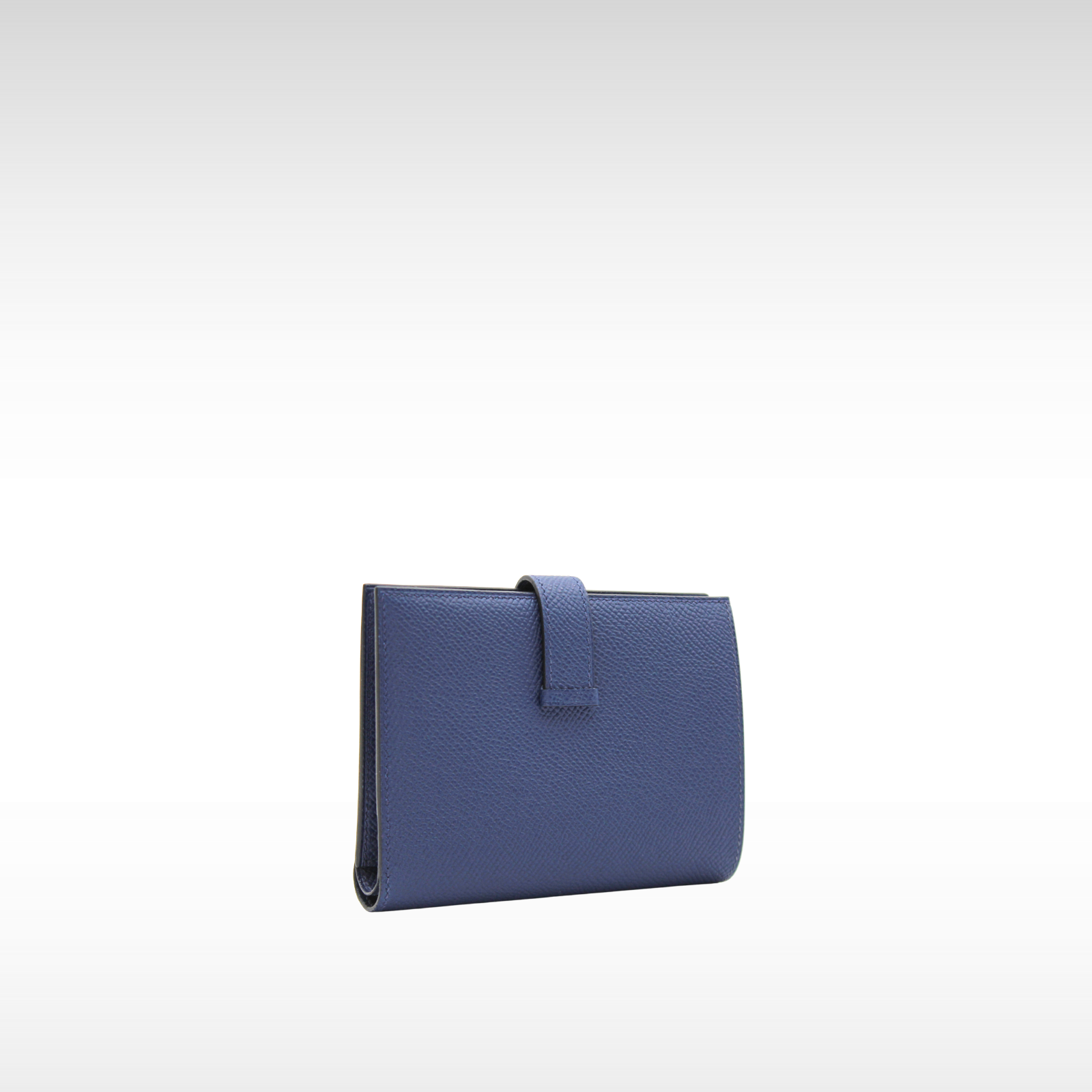 Bearn Compact Epsom Blue Navy Wallet
