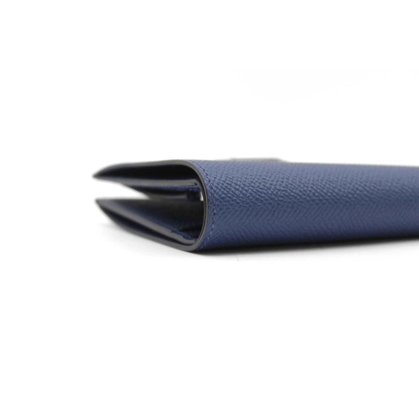 Bearn Compact Epsom Blue Navy Wallet