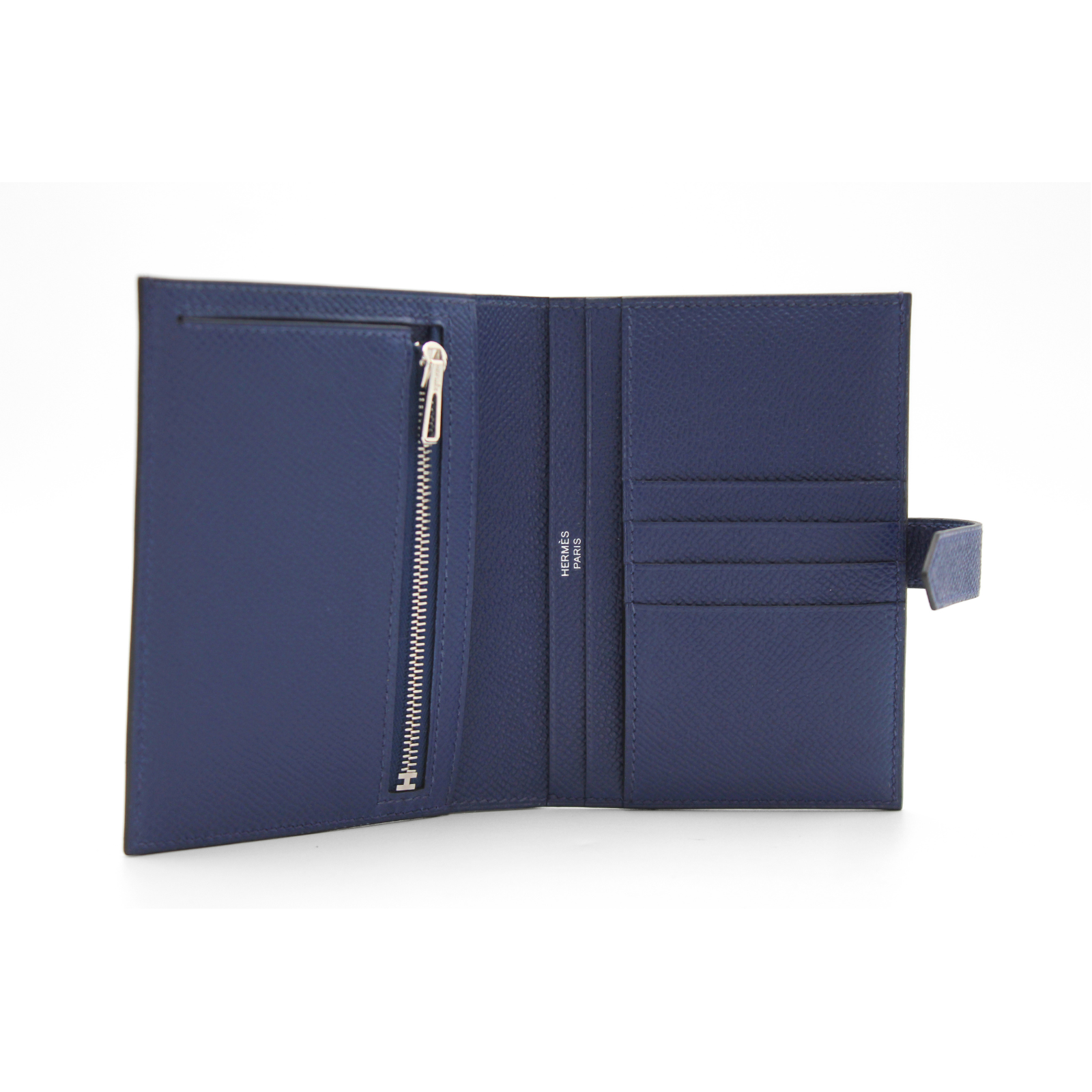 Bearn Compact Epsom Blue Navy Wallet