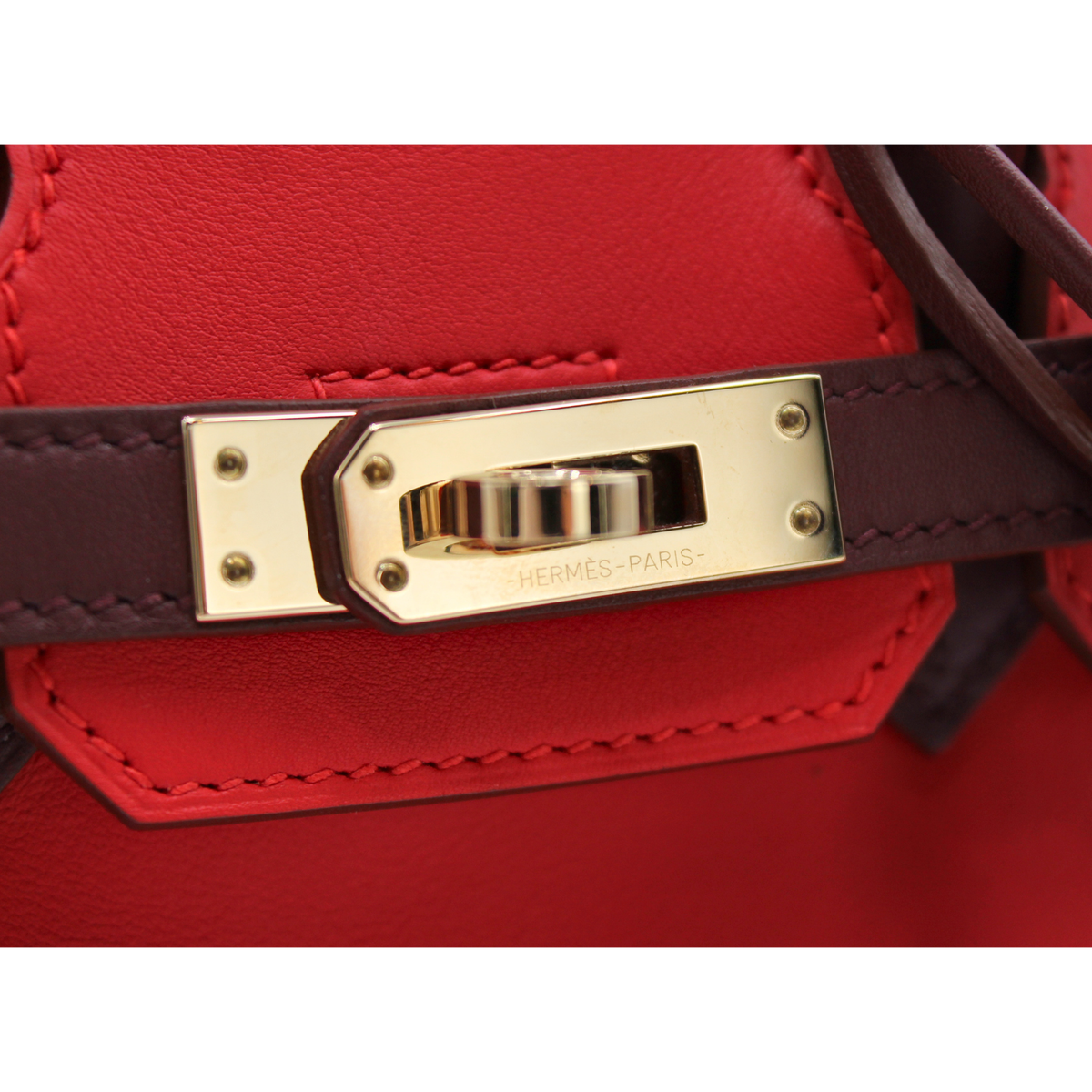 Birkin 25 Personal Order Swift Rouge Tomato + Rouge Selier