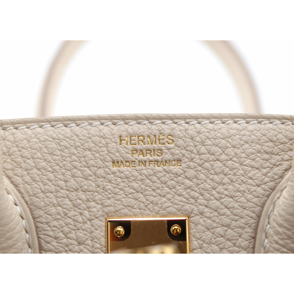 Birkin 25 Togo Craie