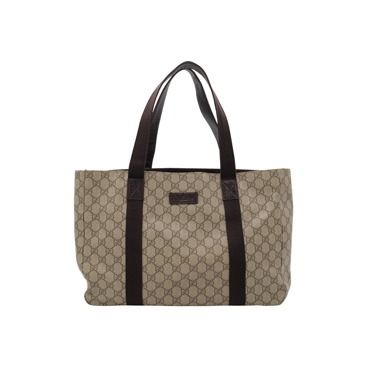 GG-Supreme Coated Canvas Tote Bag