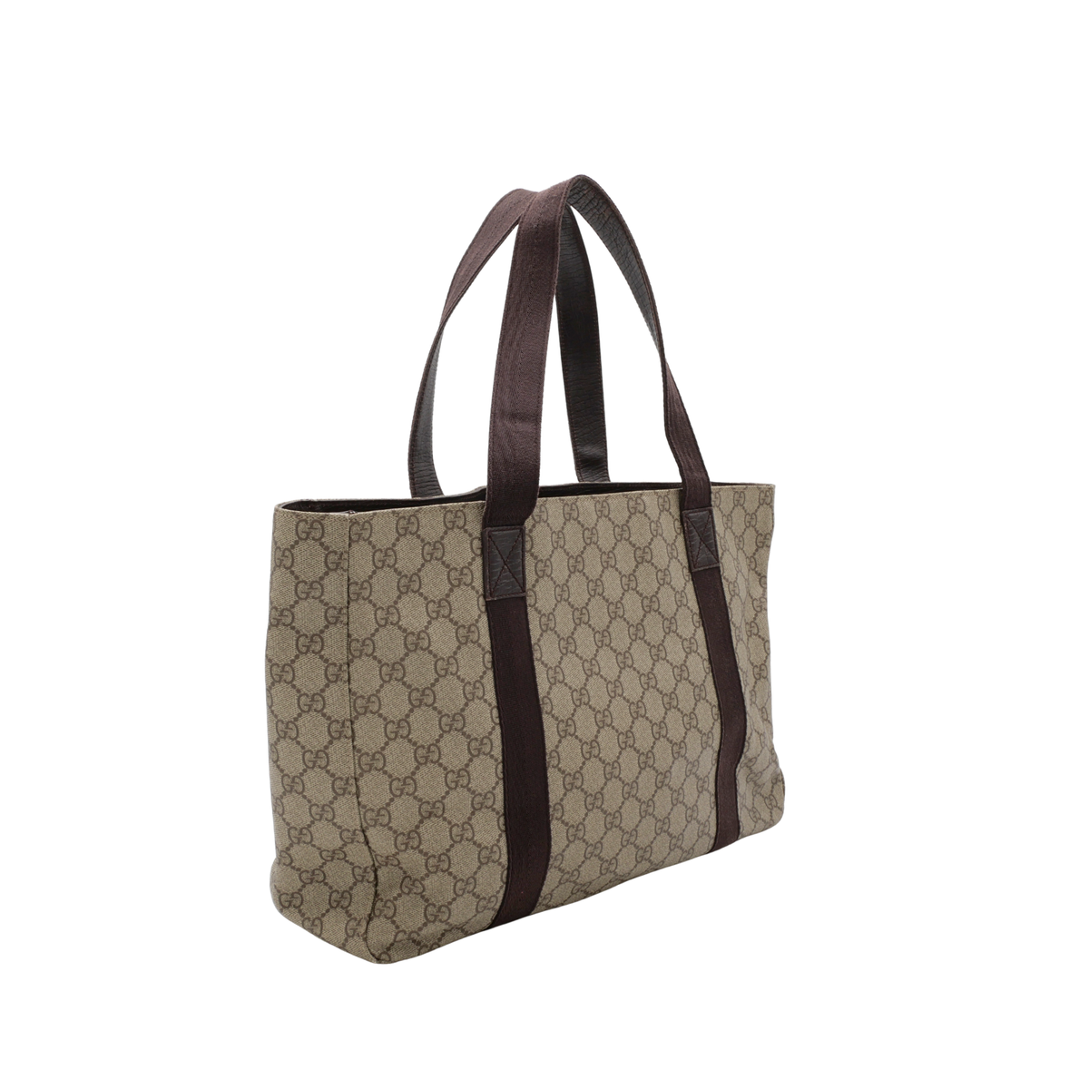 GG-Supreme Coated Canvas Tote Bag