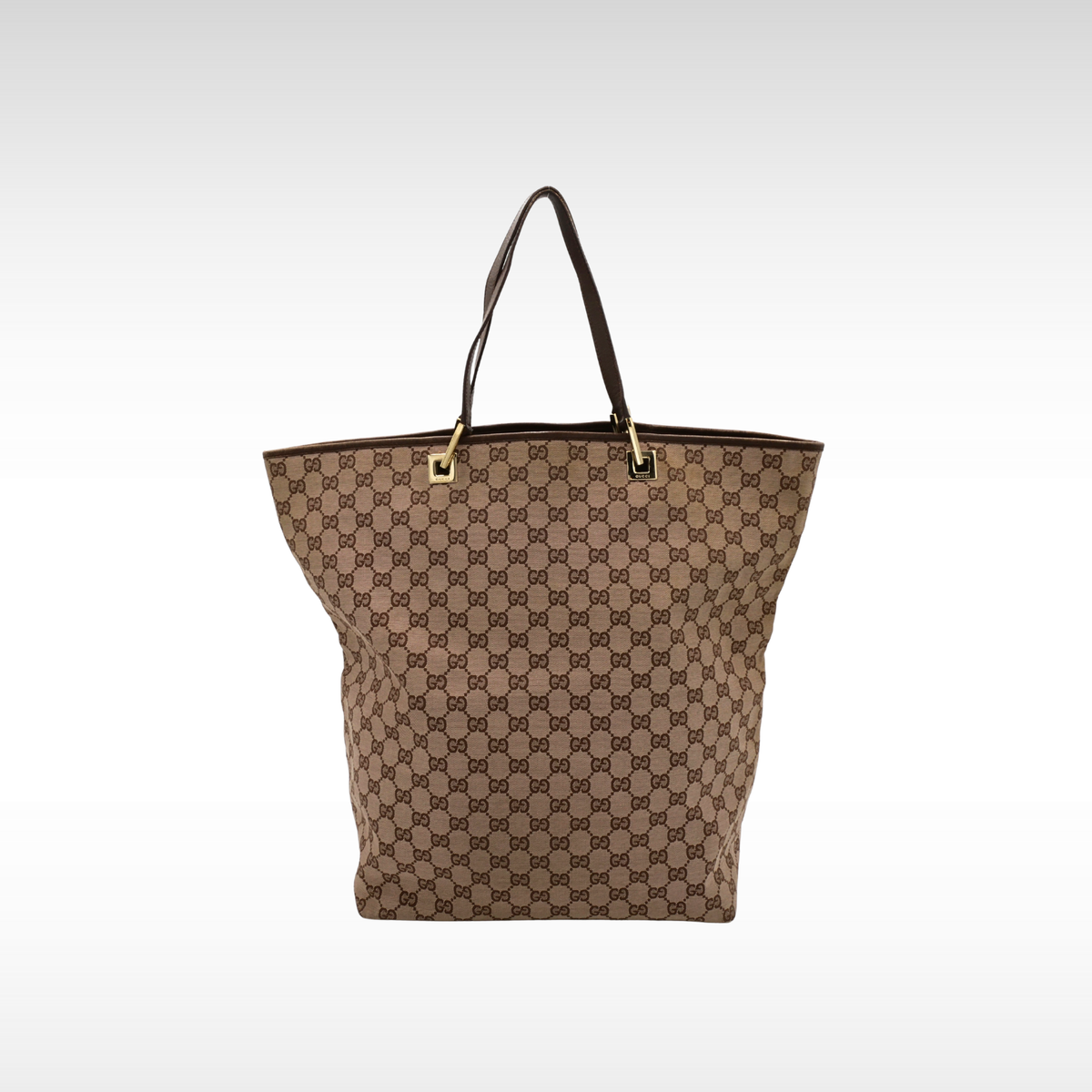 GG-Canvas Canvas Shoulder Bag