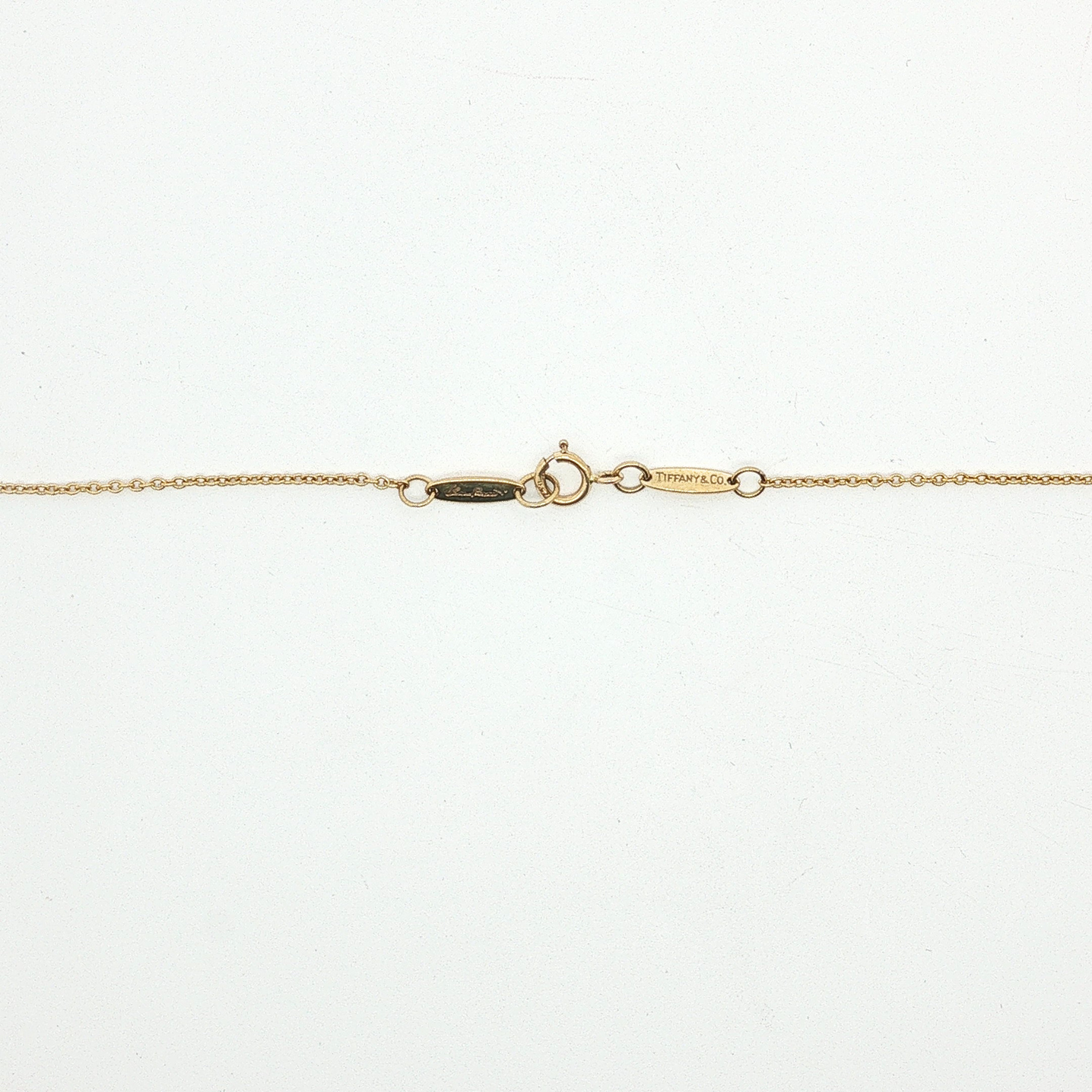 Open Heart Yellow Gold Necklace