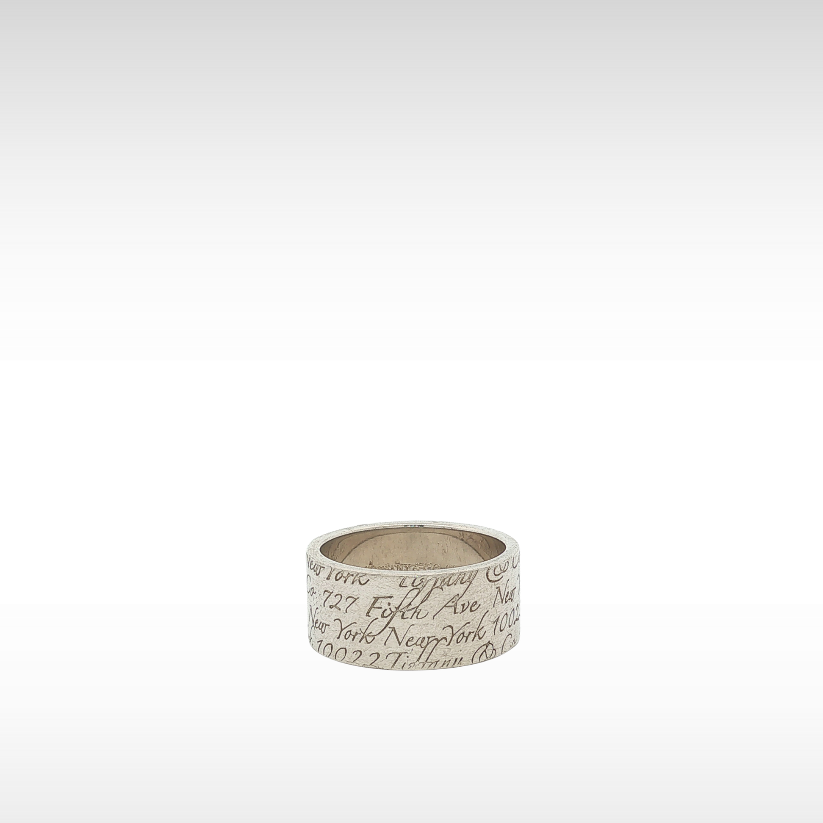 Notes Silver Ring 59/8.75