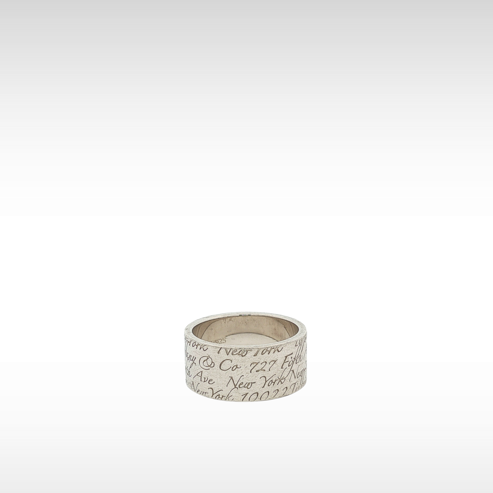Notes Silver Ring 59/8.75