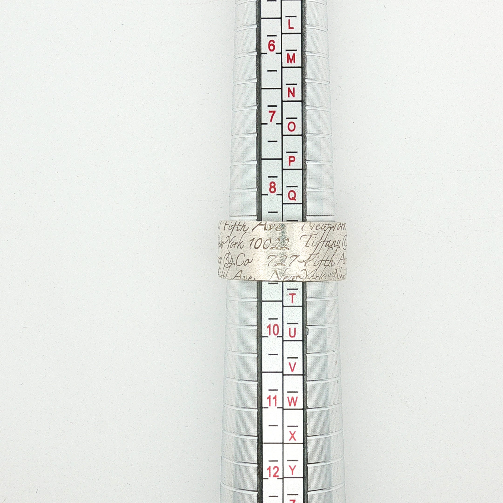 Notes Silver Ring 59/8.75