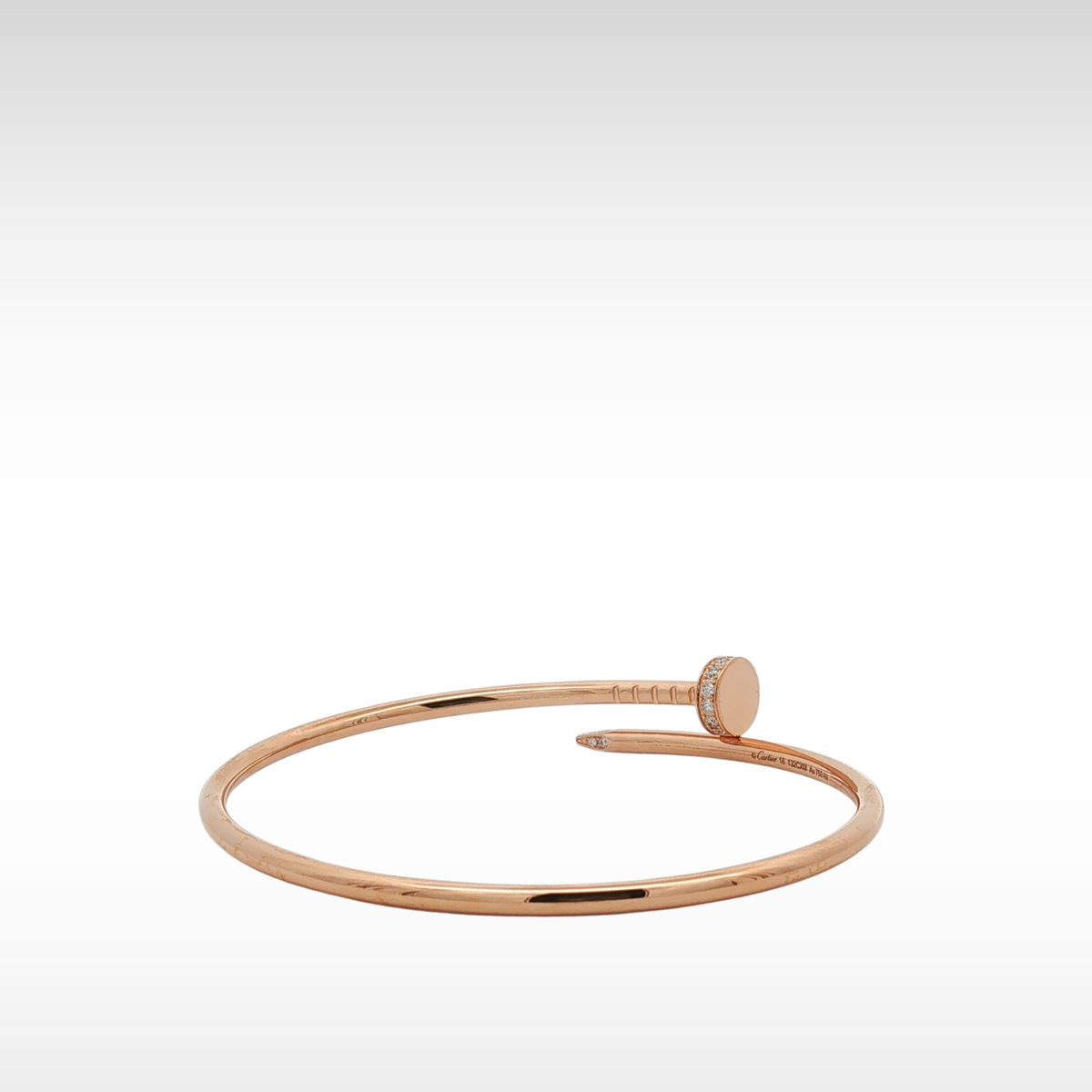 Juste Un Clou Small Bracelet Rose Gold 16