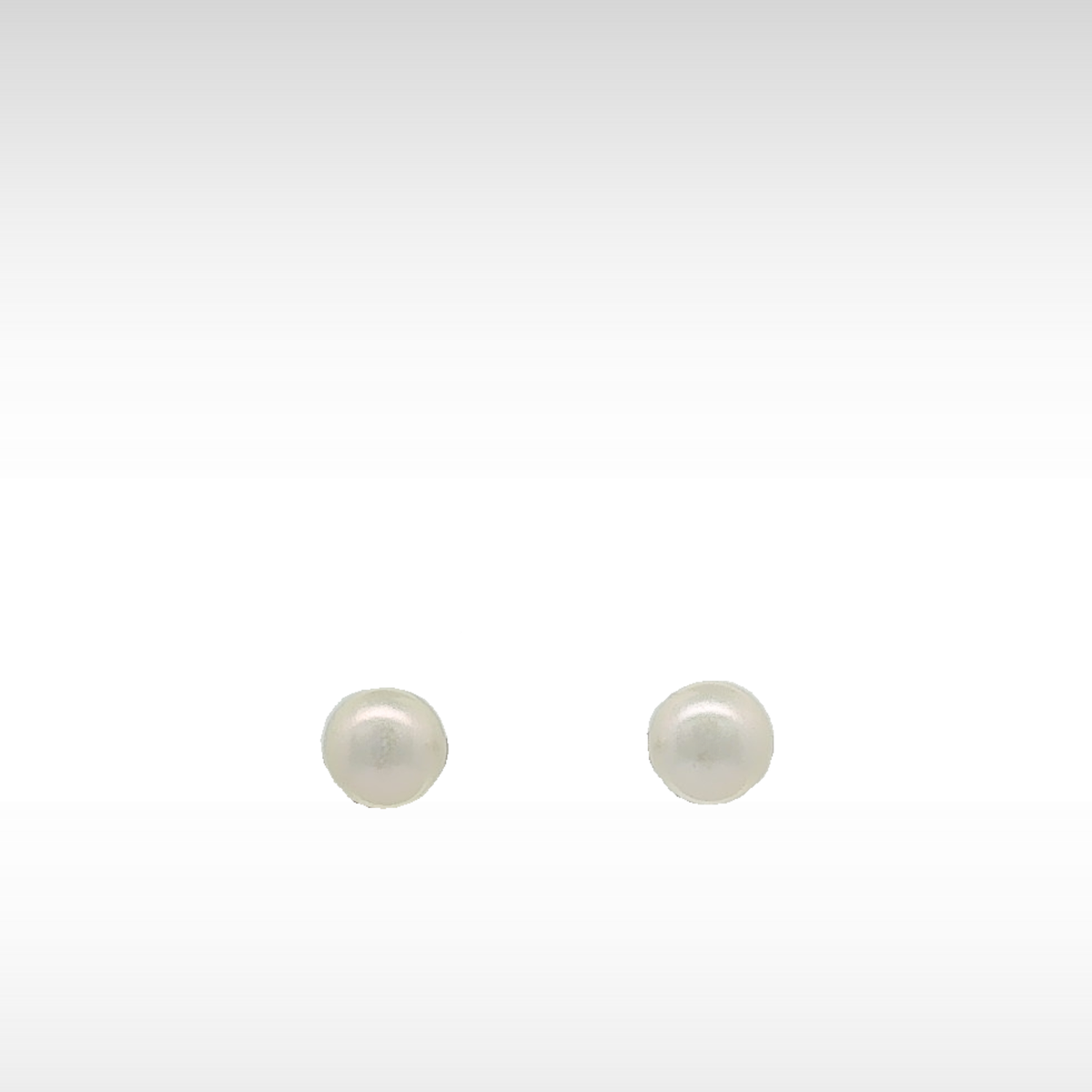 Pearl White Gold Earrings