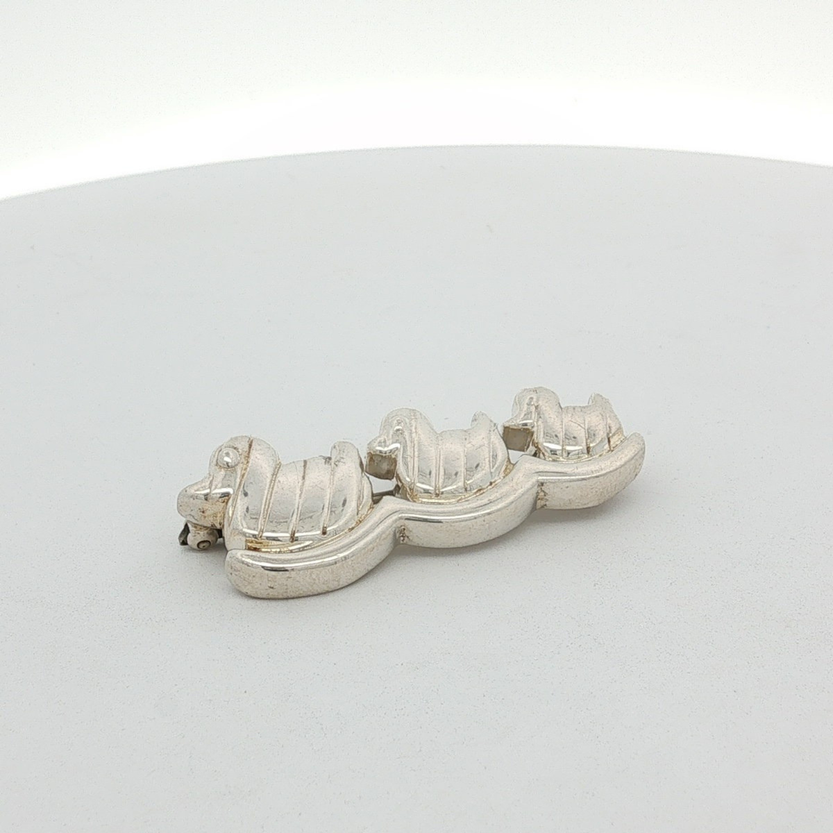 Duck Silver 925 Brooch