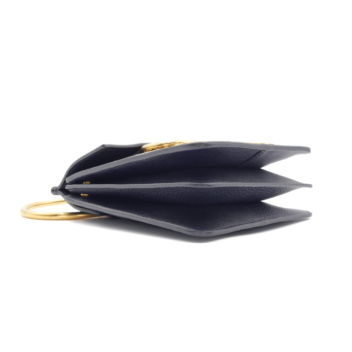 Faye Mini Stud Suede Black Crossbody Bag