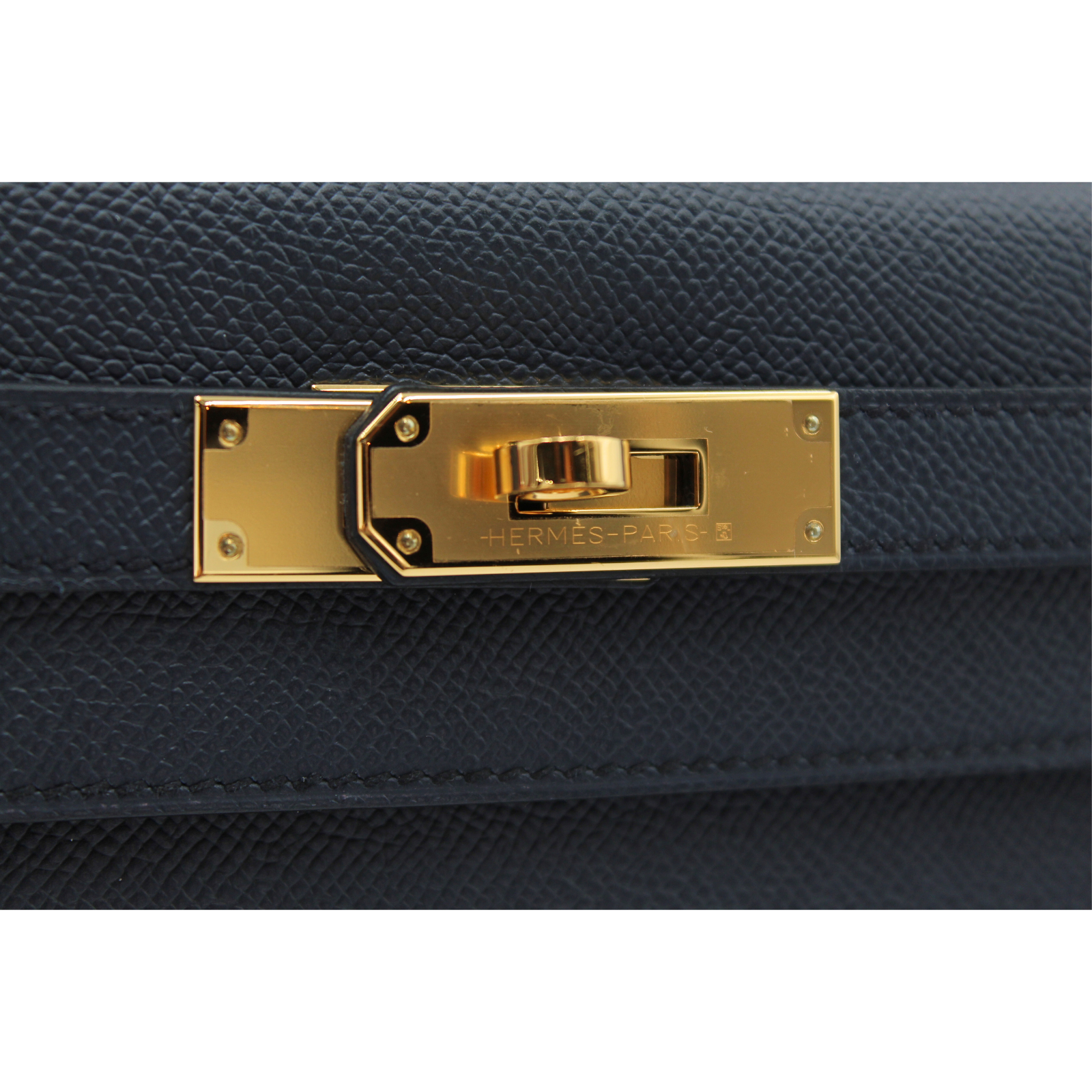 Kelly 28 Epsom Blue Indigo