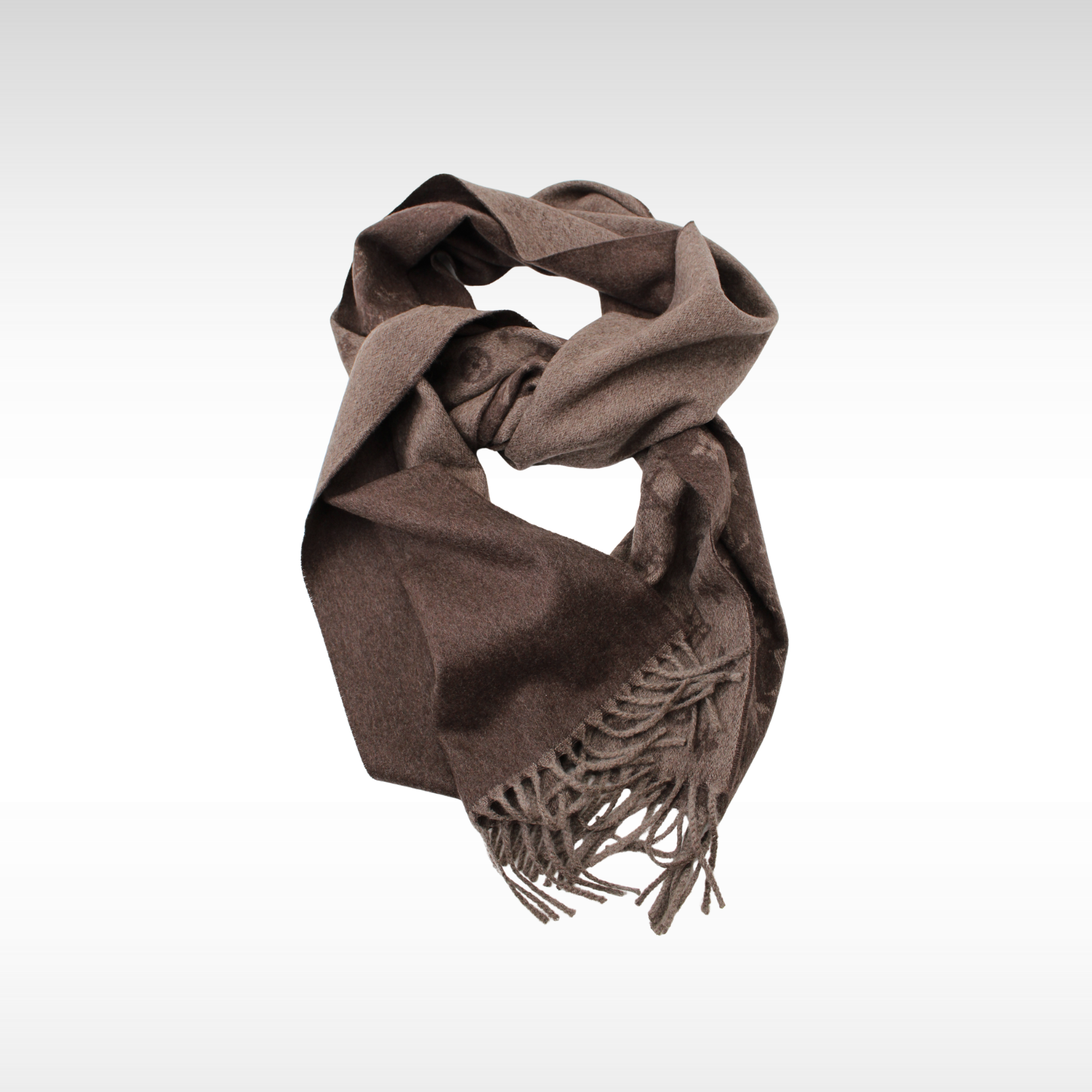 Gradient Monogram Noisette Scarf