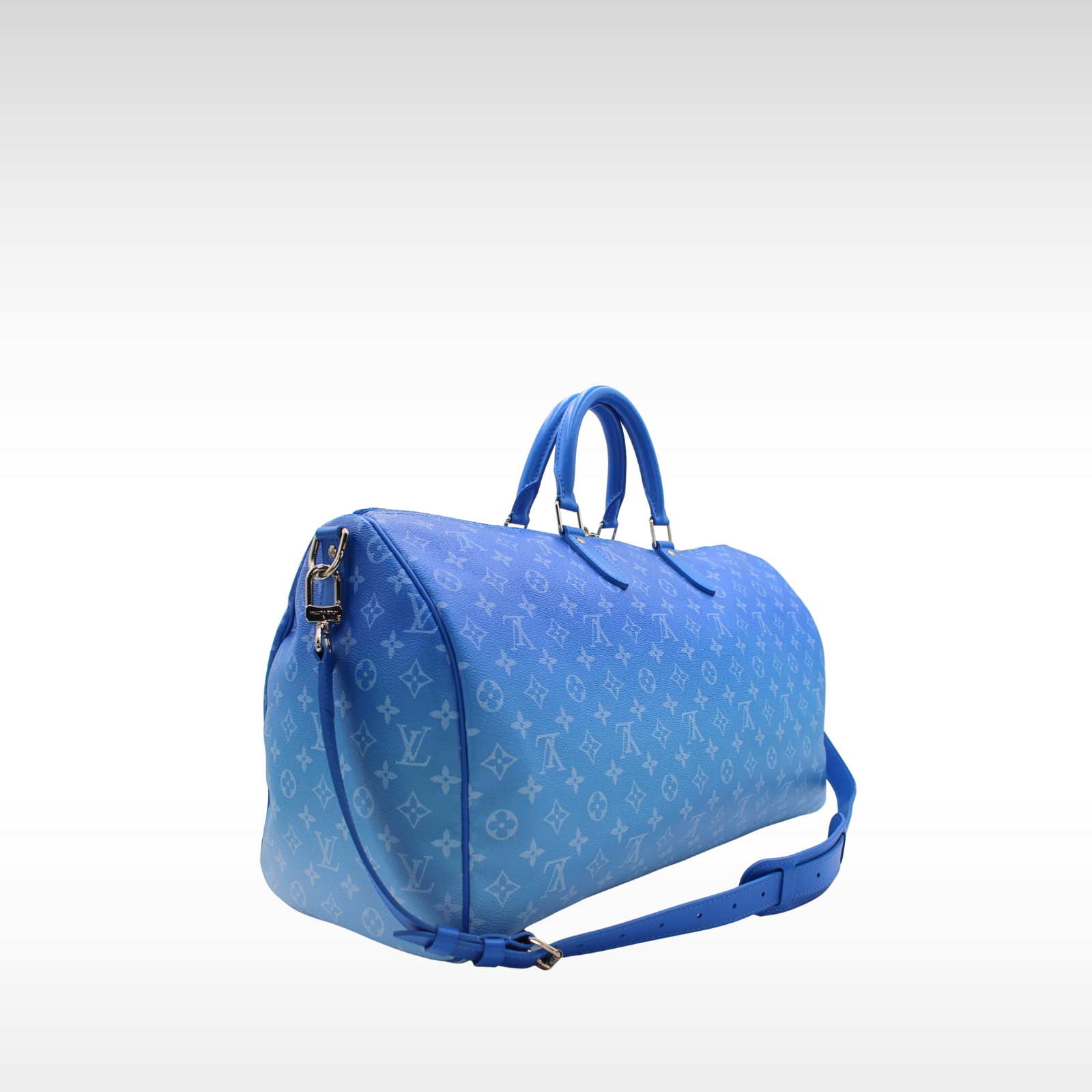 Keepall Bandouliere 50 Monogram Cloud Duffle Bag