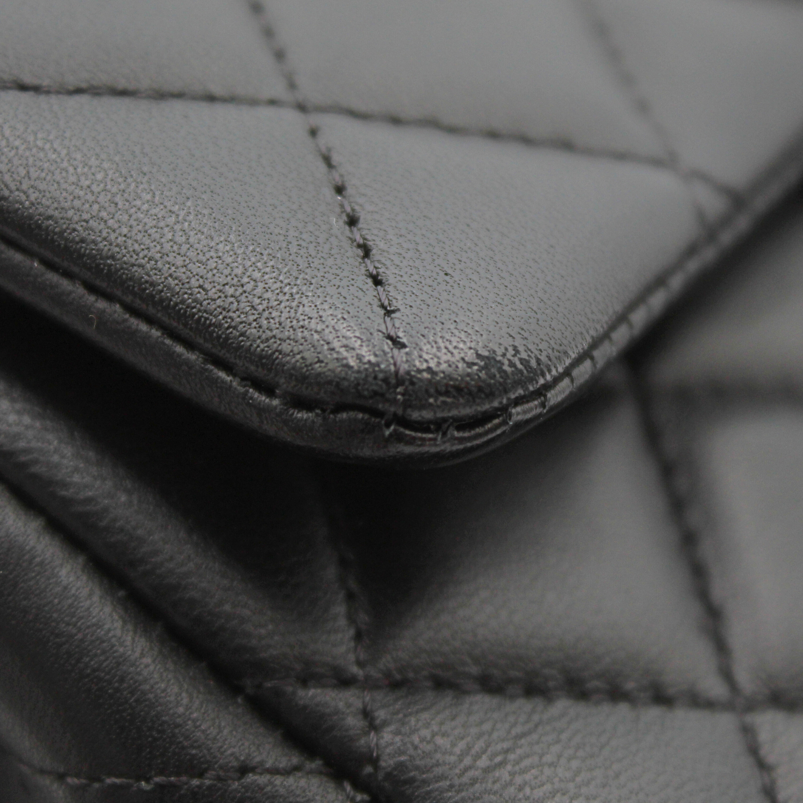 Classic Mini Lamb Black Crossbody Bag