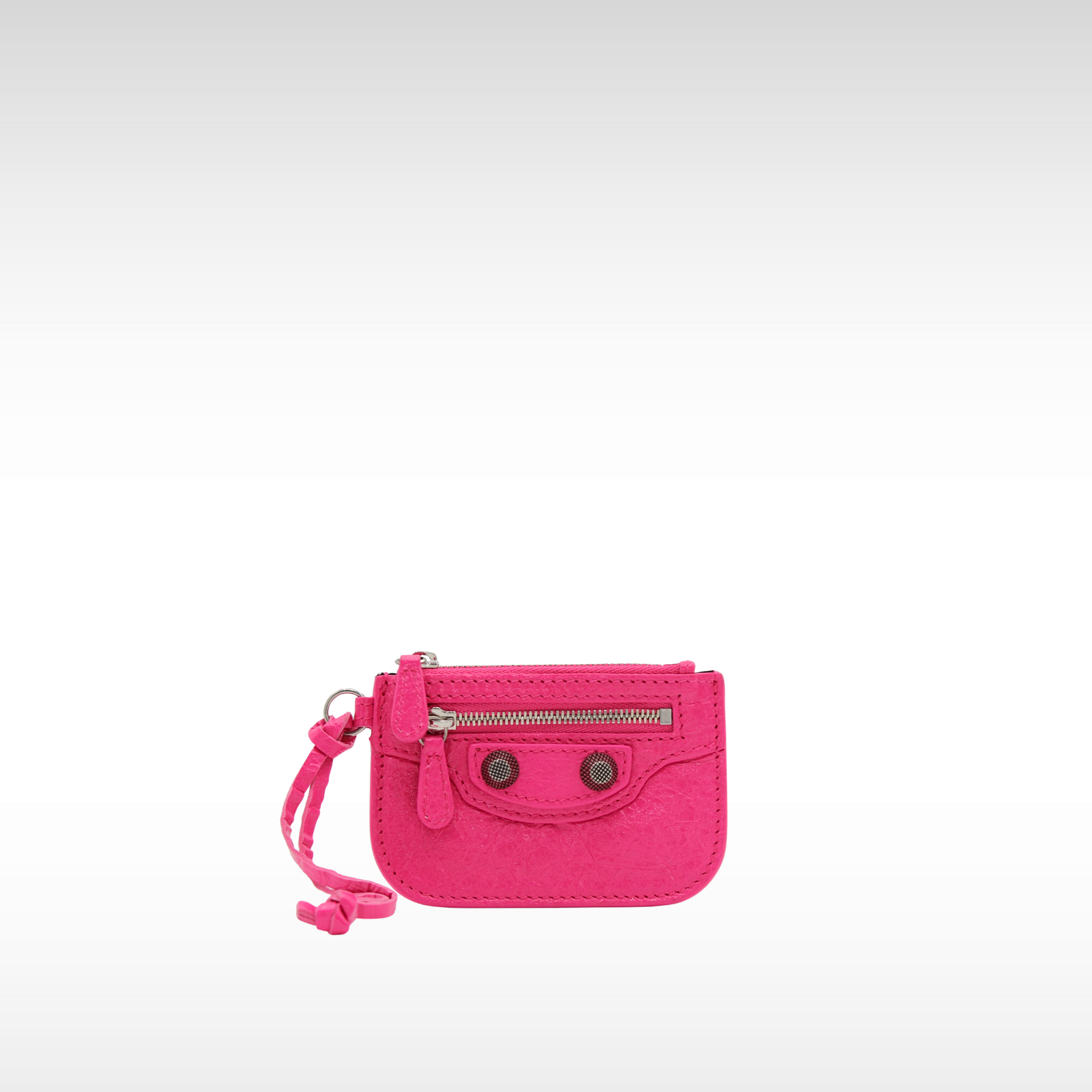 Le Cagole Lamb Pink Coin Case