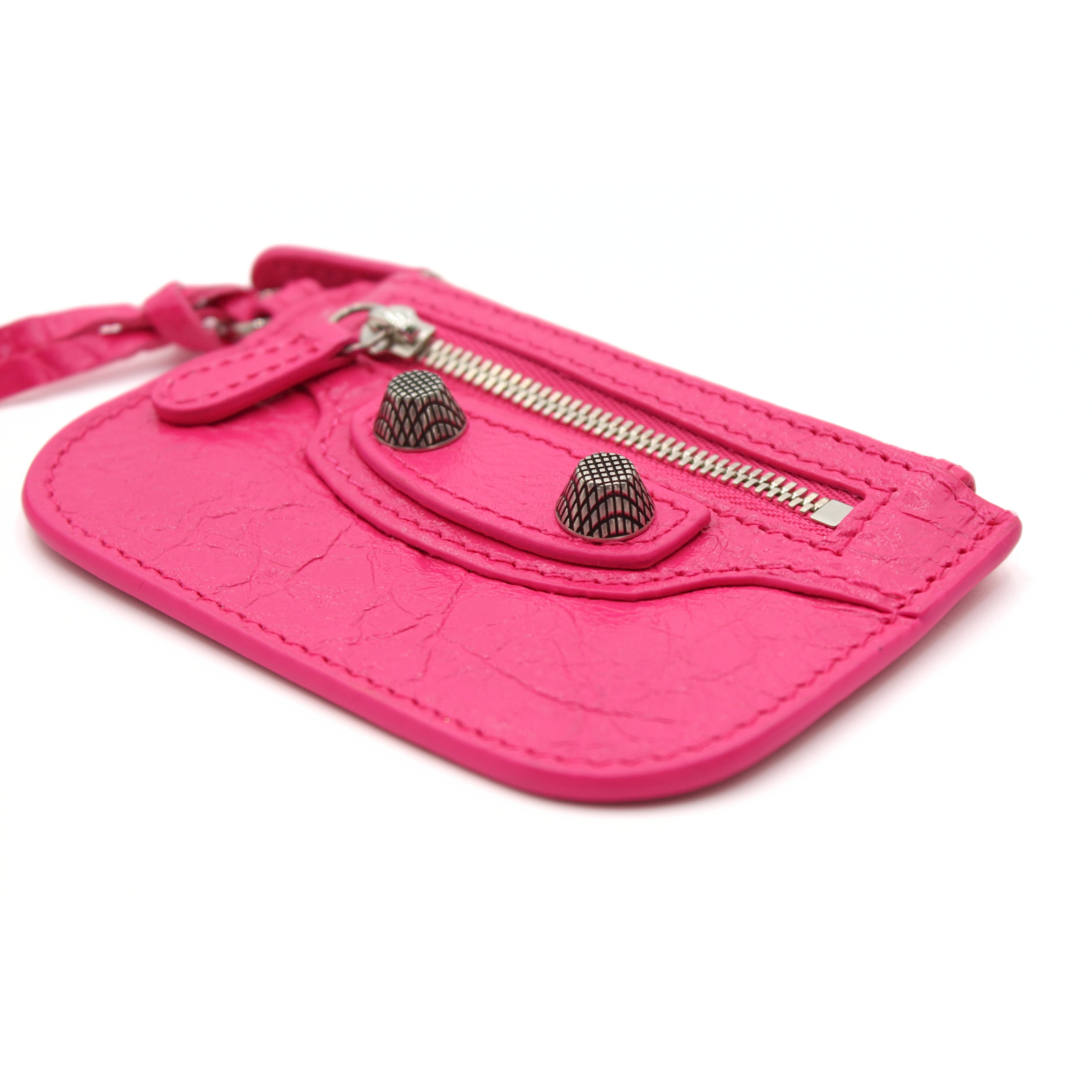 Le Cagole Lamb Pink Coin Case