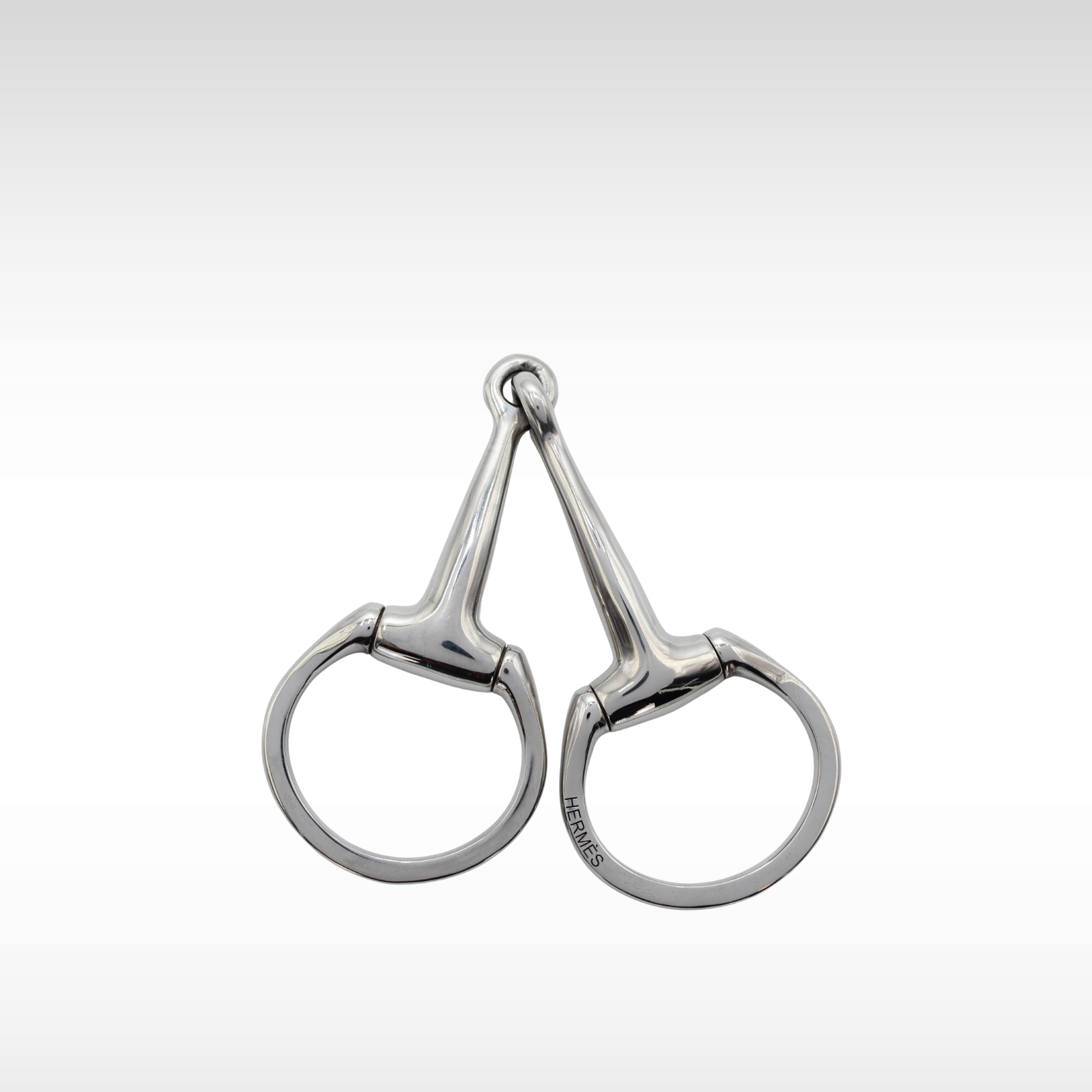 Bridle Snaffle Bit 125 Metal Silver Eggbutt