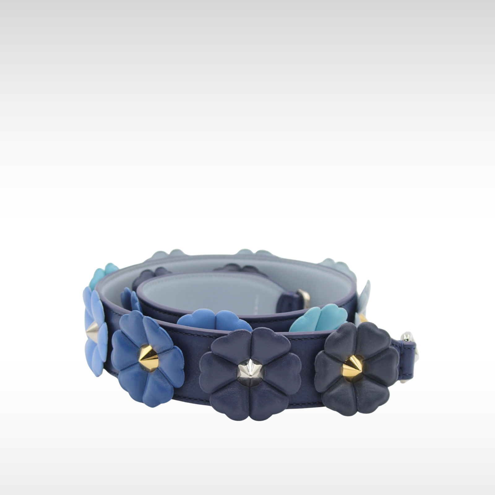 Strap You Navy + Blue Calf Strap