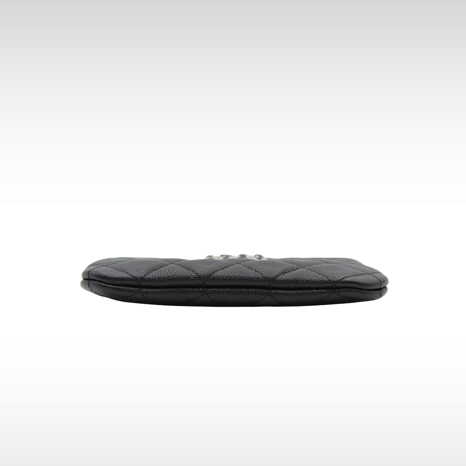 Classic Small Caviar Black Pouch