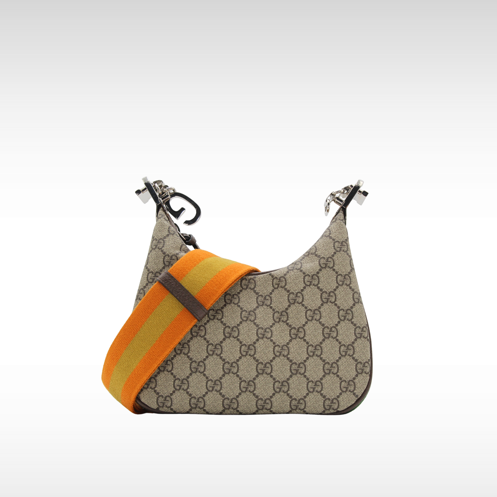 Attache Small GG-Supreme Coated Canvas Shoulder Bag