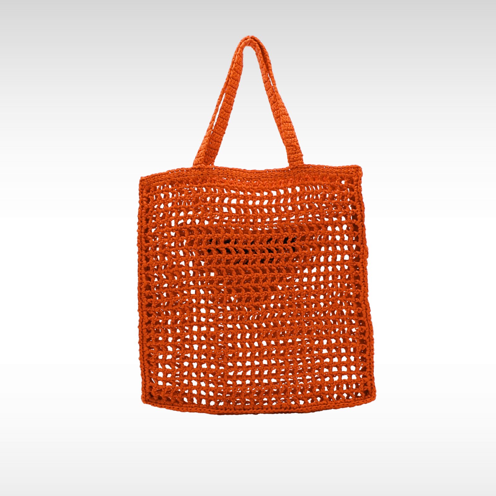 Crochet Tote Raffia Tote Bag