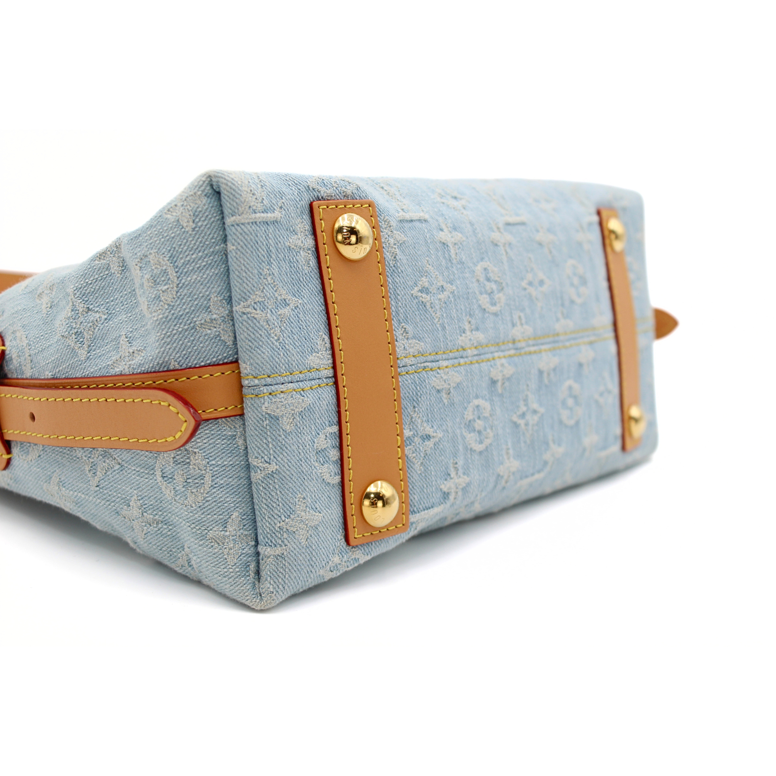 CarryAll PM Monogram Denim Shoulder Bag