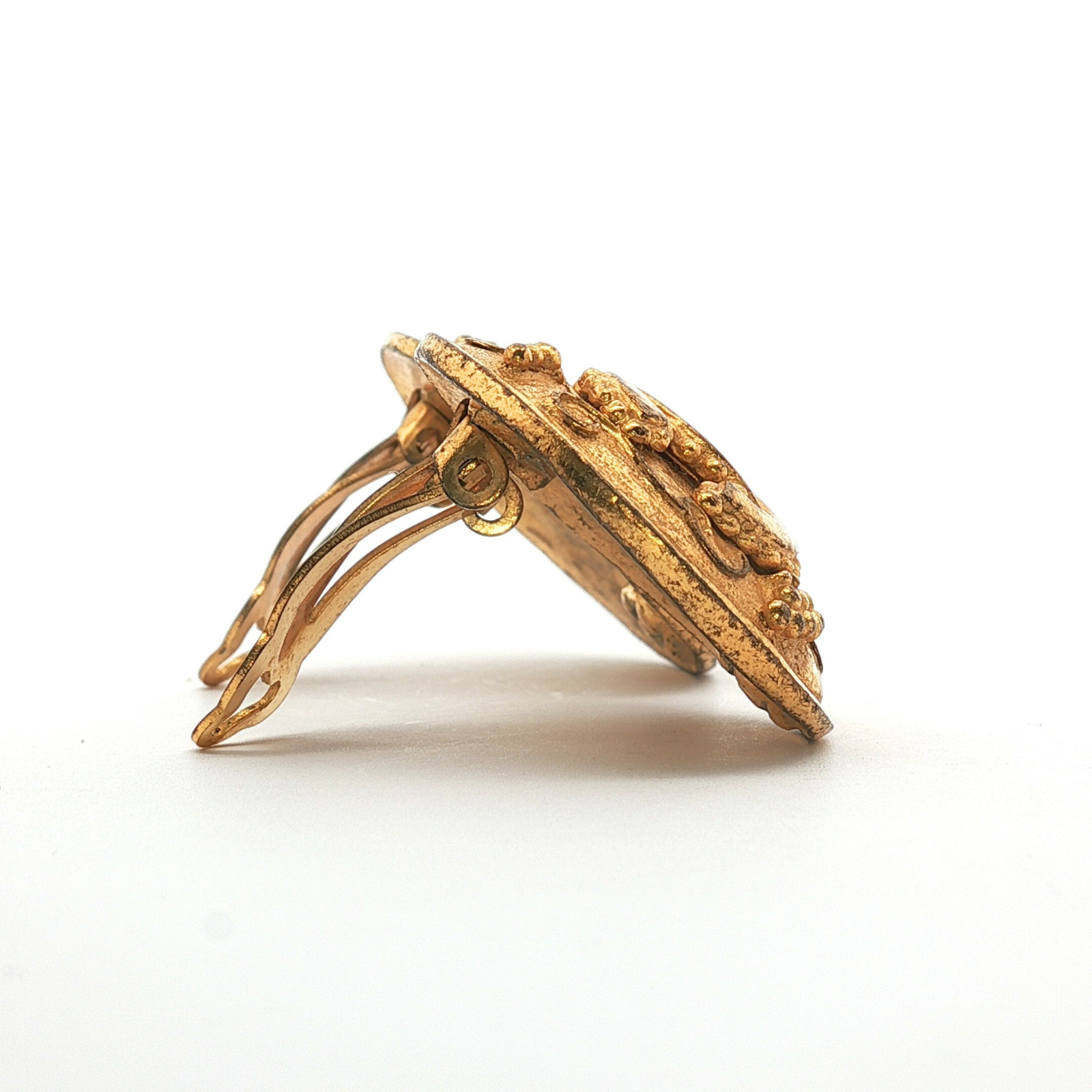 Brass Gold Earrings