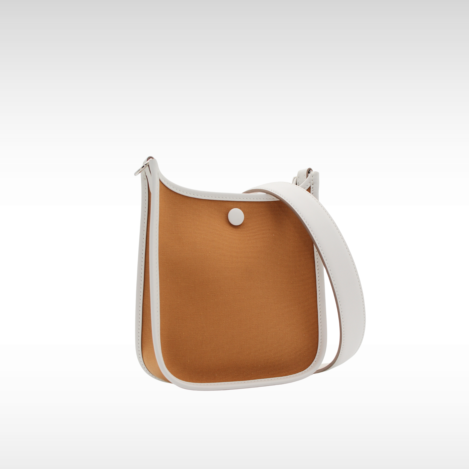 Neo Evelyne 16 Toile Officier Dune+Etoupe+Gris Pale Shoulder Bag