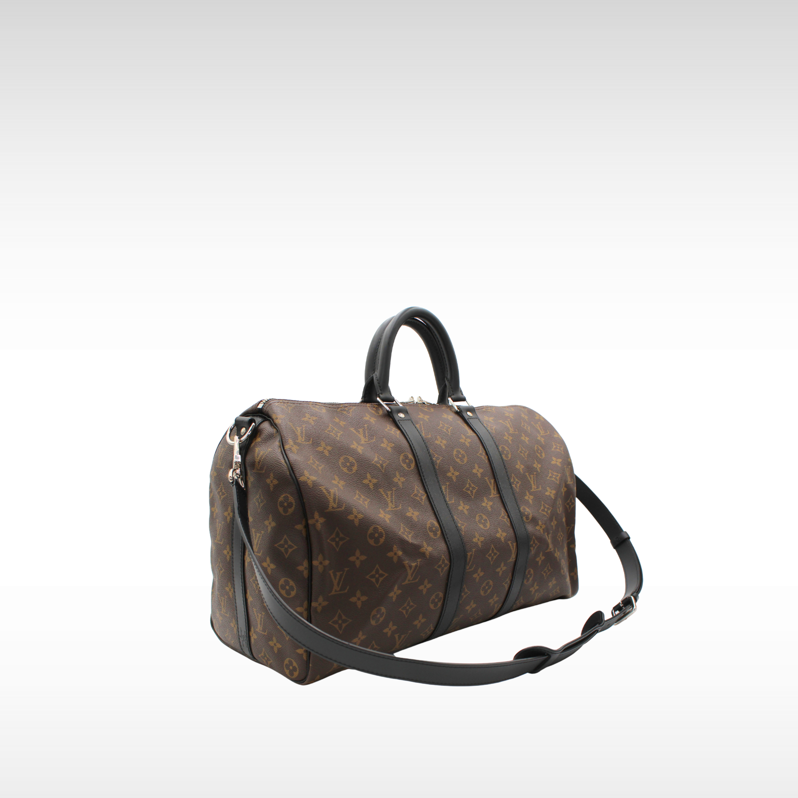 Keepall Bandouliere 45 Monogram Macassar Duffle Bag