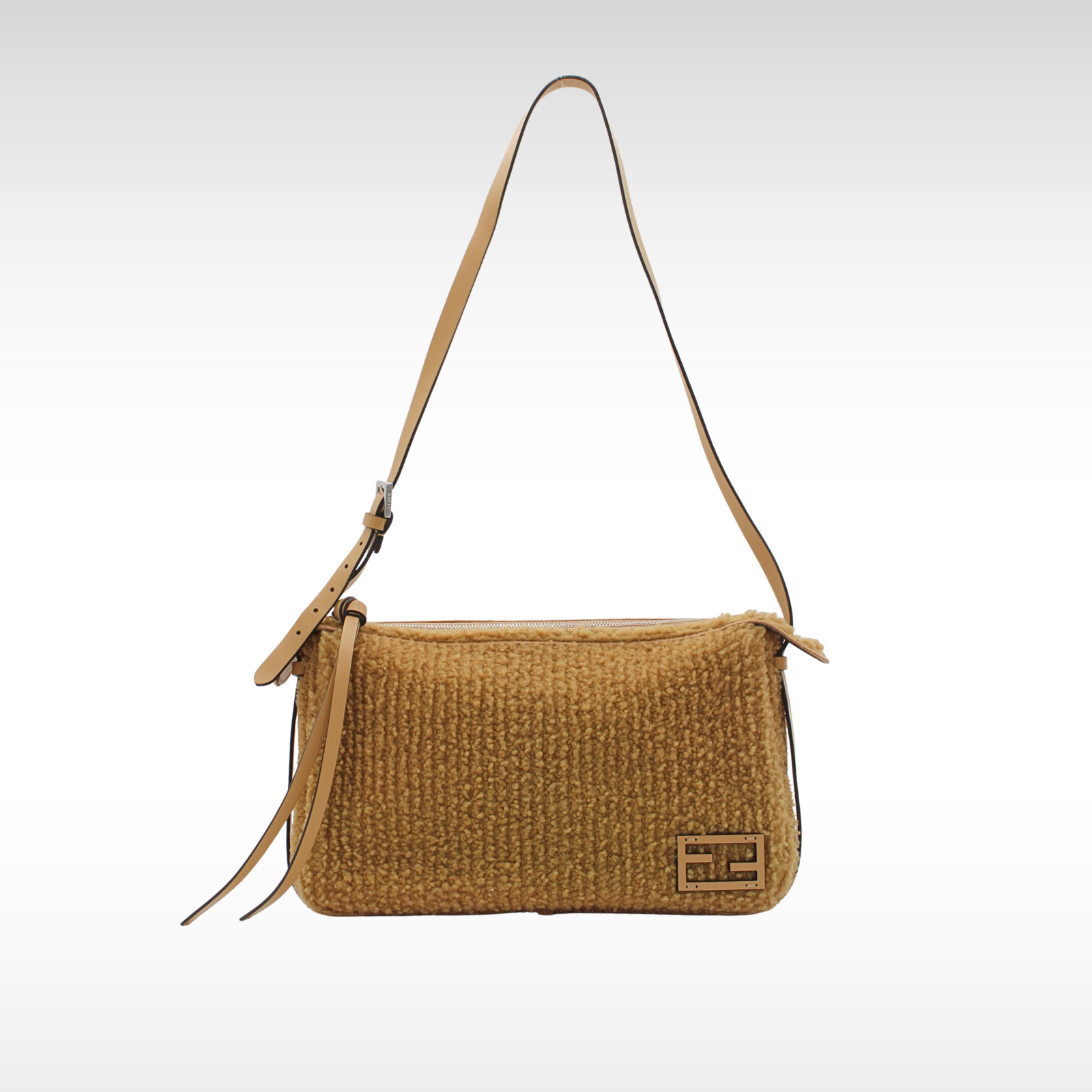 Simply Medium Sheep Beige Shoulder Bag
